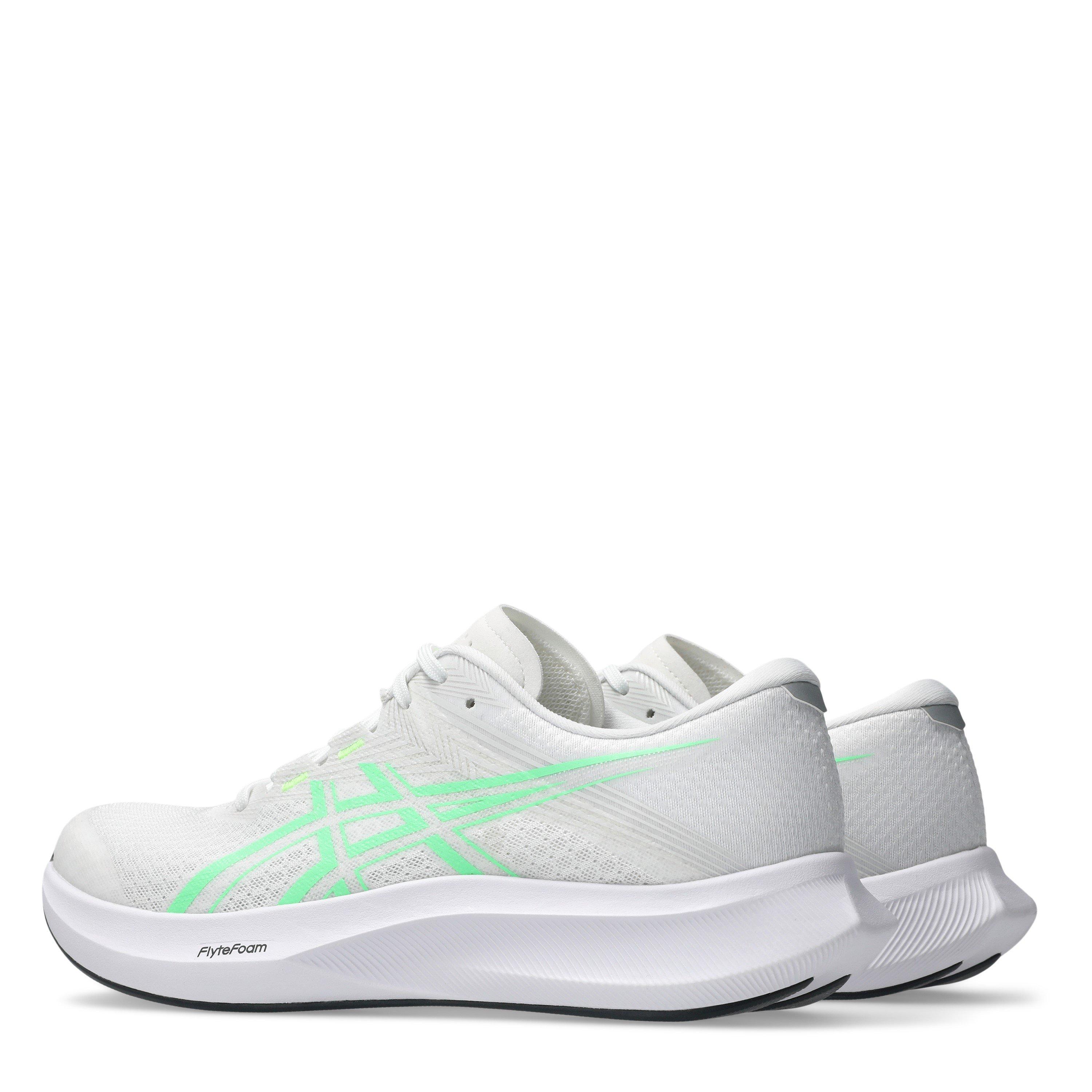 WHITE/GREEN - Asics - Hyper Speed 5 Womens Running Shoes - 5