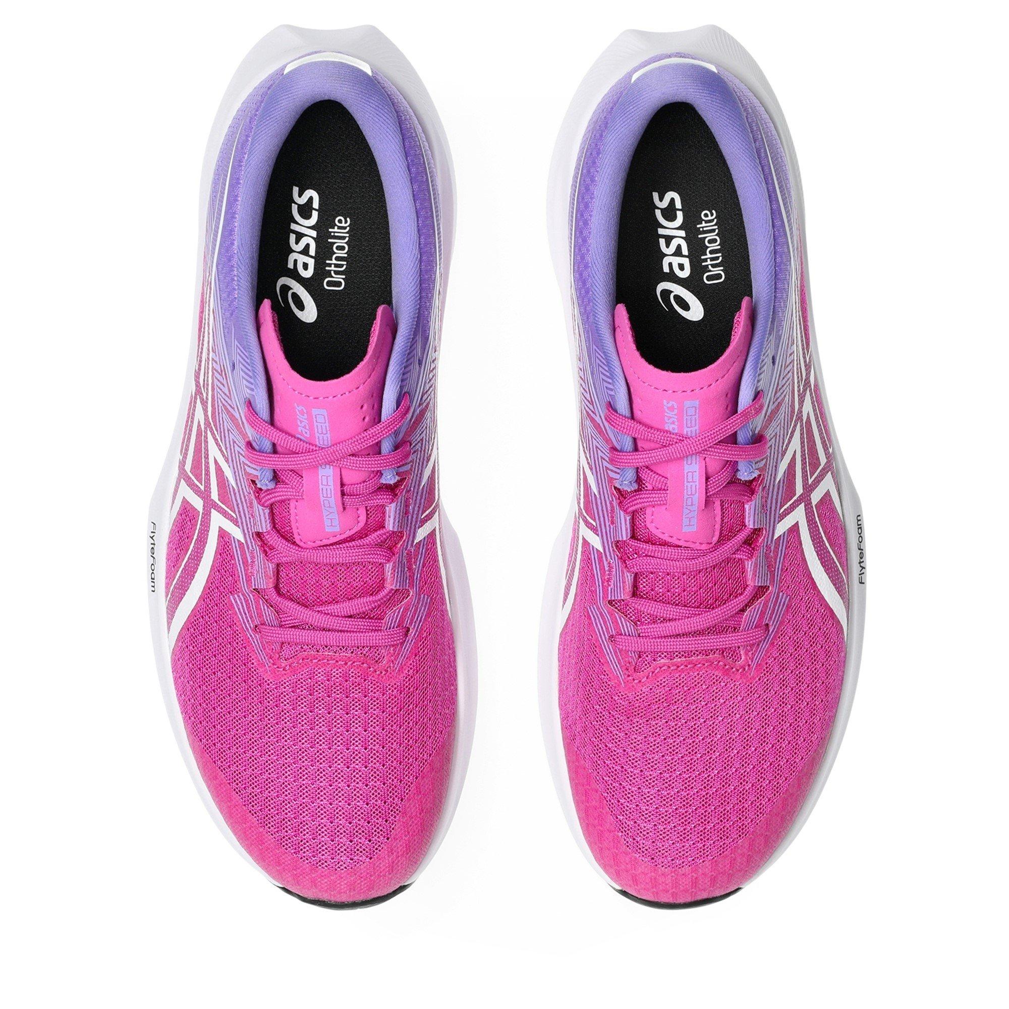 SAKURA/WHITE - Asics - Hyper Speed 5 Womens Running Shoes - 6