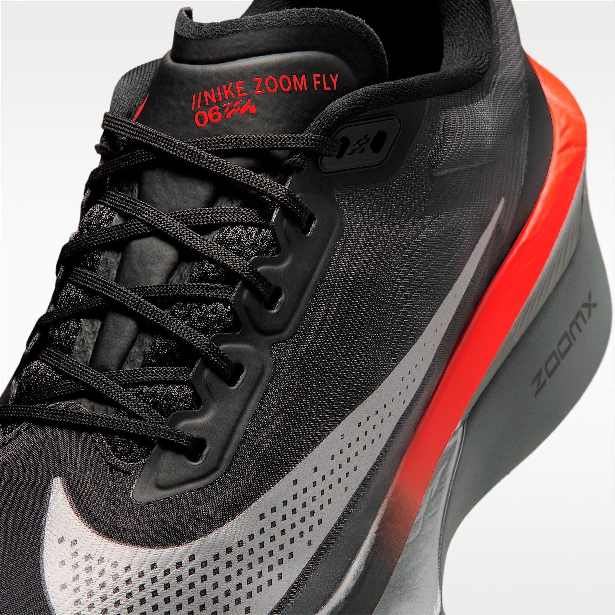 Black/Silver - Nike - Men's Zoom Fly 6 Everyday Neutral Road Running Shoes - 7