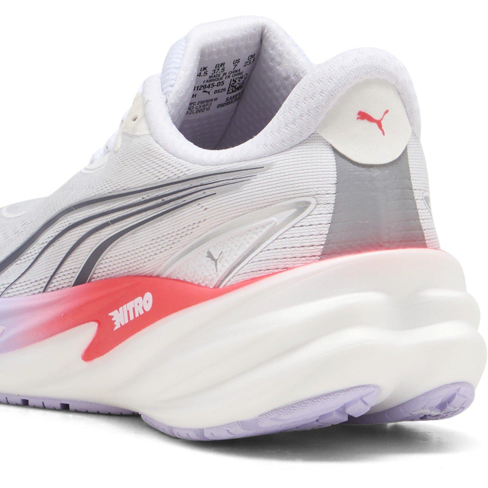 White/Lavender - Puma - Women's Velocity Nitro5 Road Running Shoes - 6