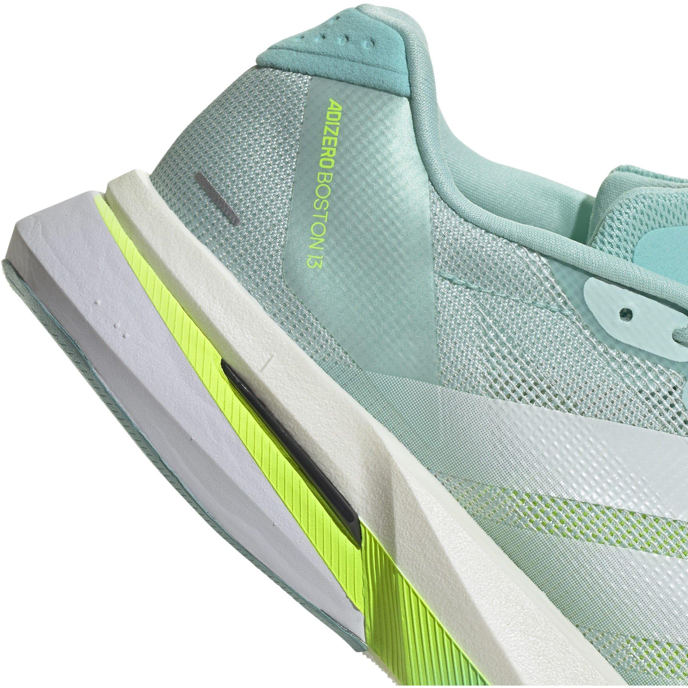 Flash Aqua - adidas - Adizero Boston 13 Road Running Shoes Womens - 7