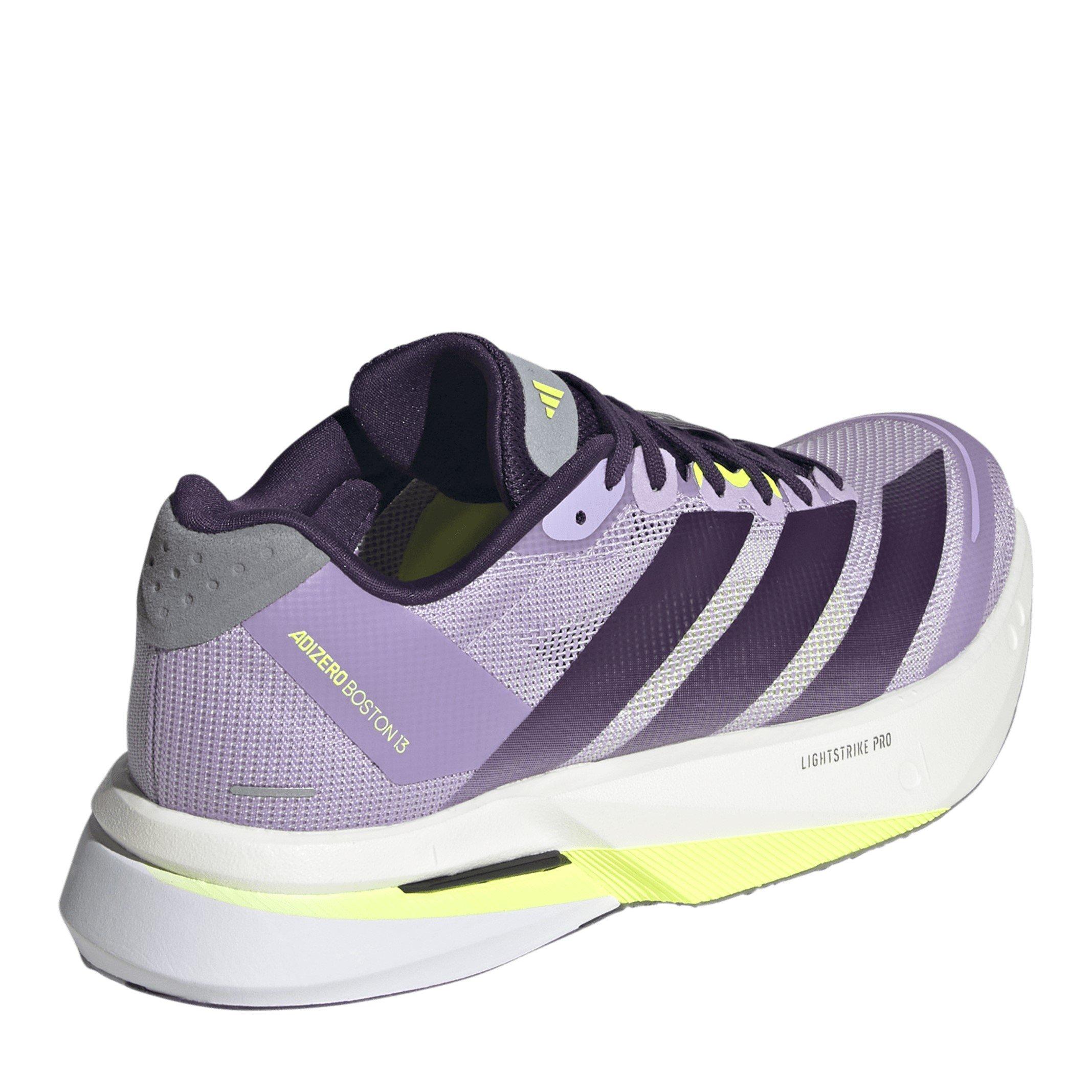 Ciruela/Violeta - adidas - Adizero Boston 13 Road Running Shoes Womens - 4