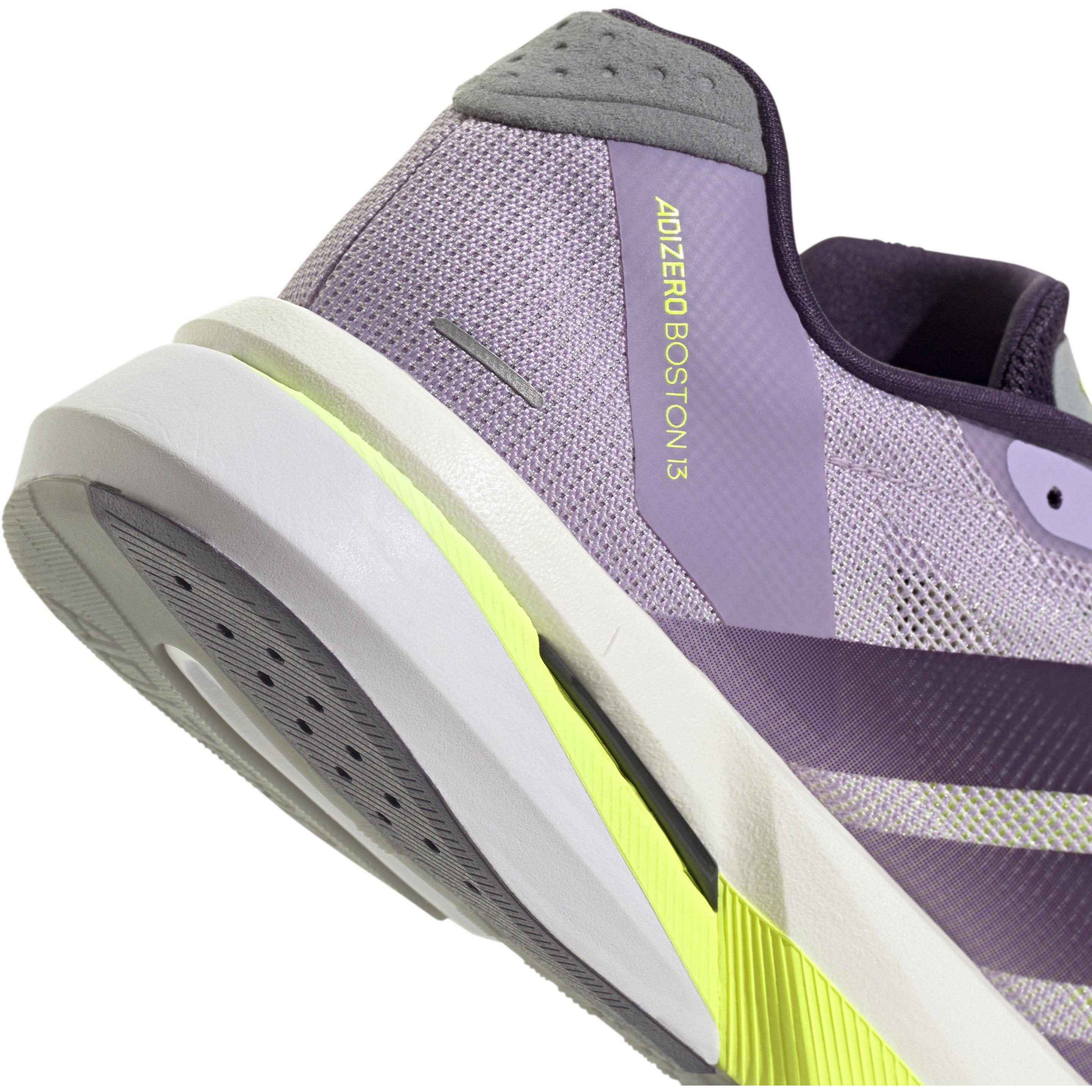 Ciruela/Violeta - adidas - Adizero Boston 13 Road Running Shoes Womens - 8