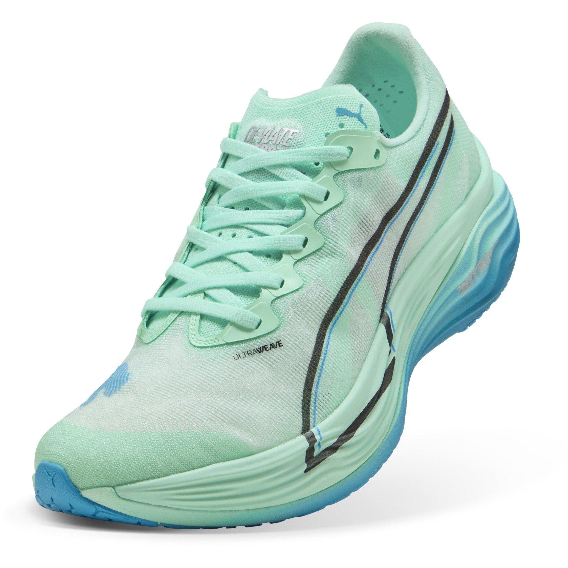 Mint Smelt - Puma - Deviate Nitro Elite 3 Road Running Shoes Mens - 6