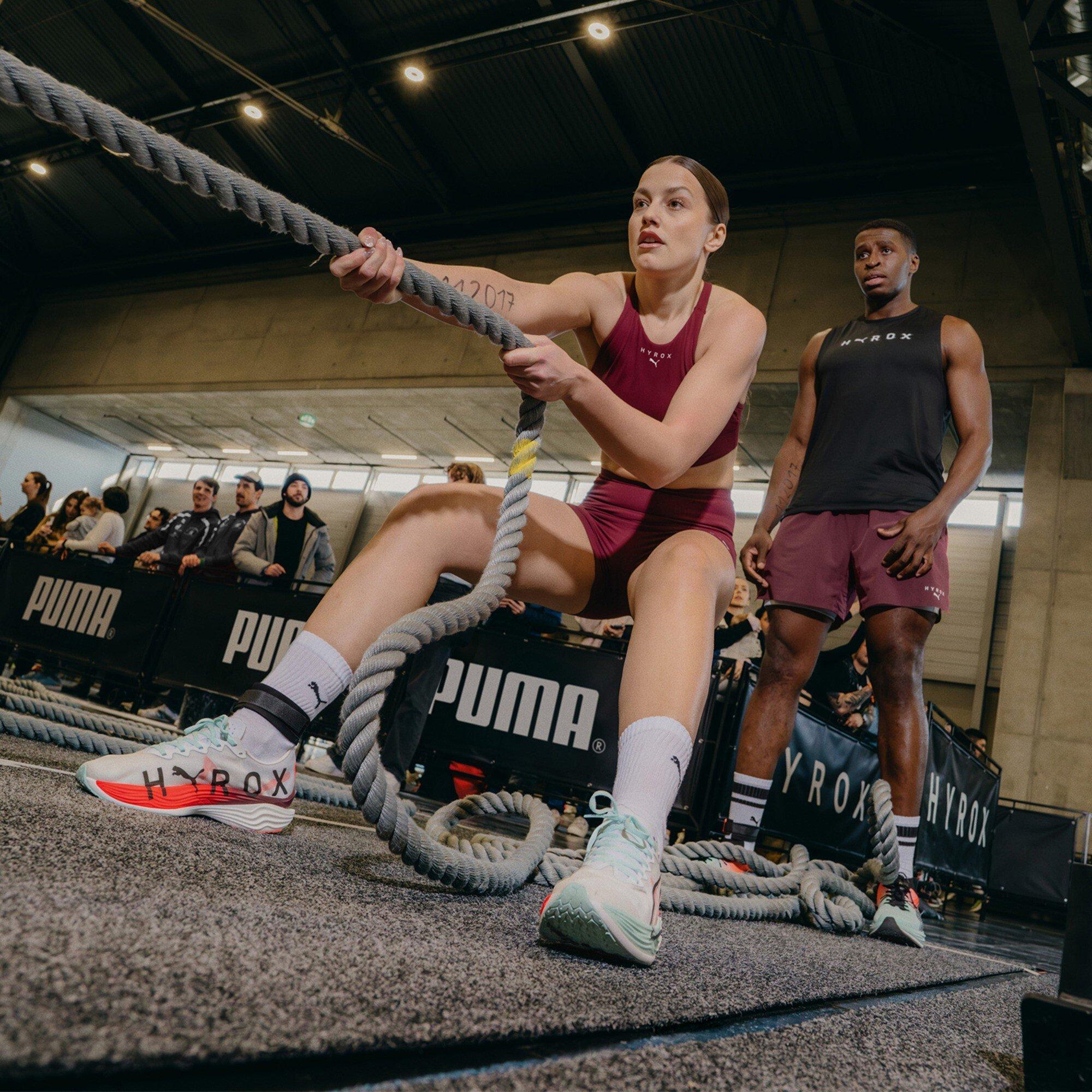 Hyrox Rouge/Blanc - Puma - Deviate Nitro Elite 3 Road Running Shoes Womens - 7