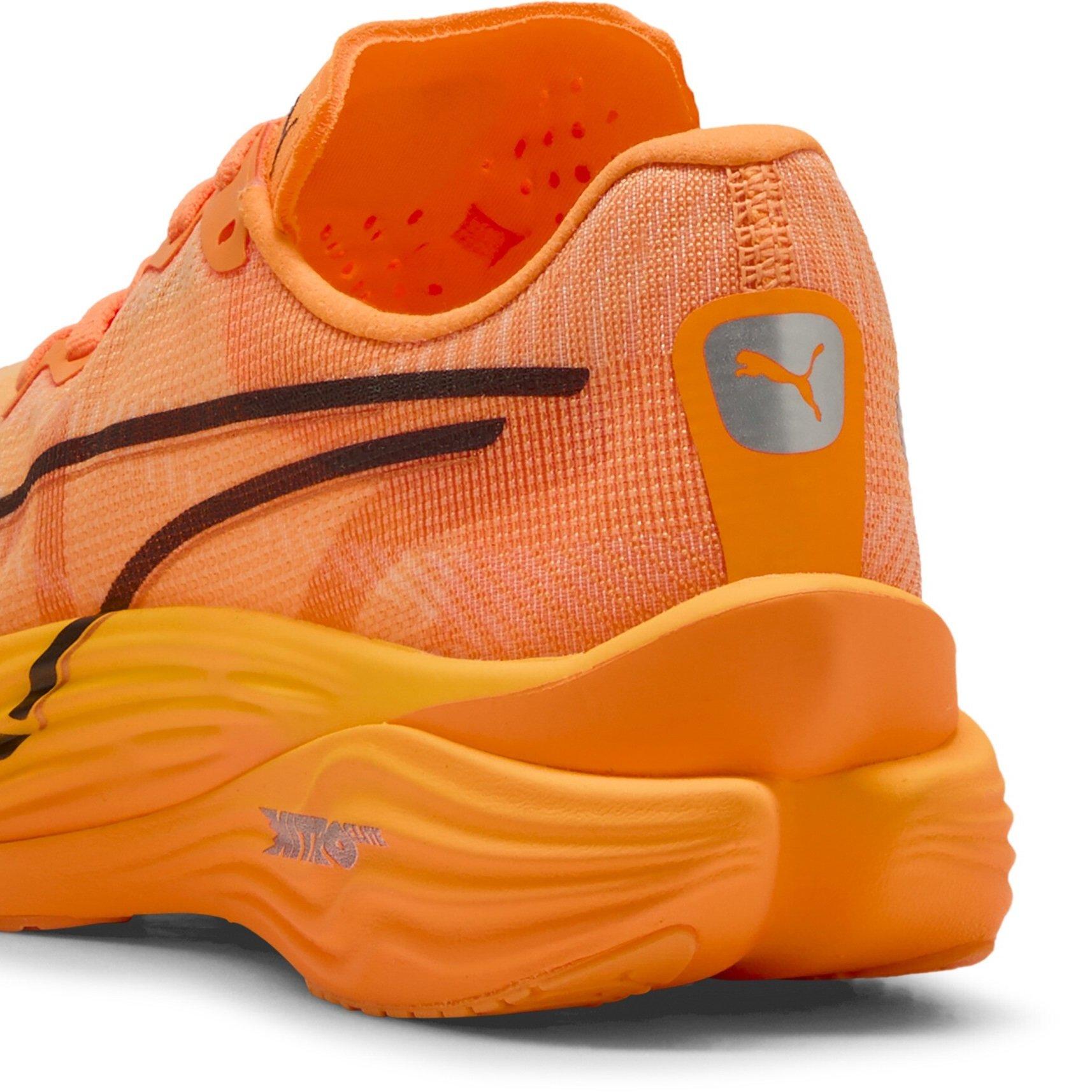 Fluro Orange - Puma - Deviate Nitro Elite 3 Road Running Shoes Womens - 5