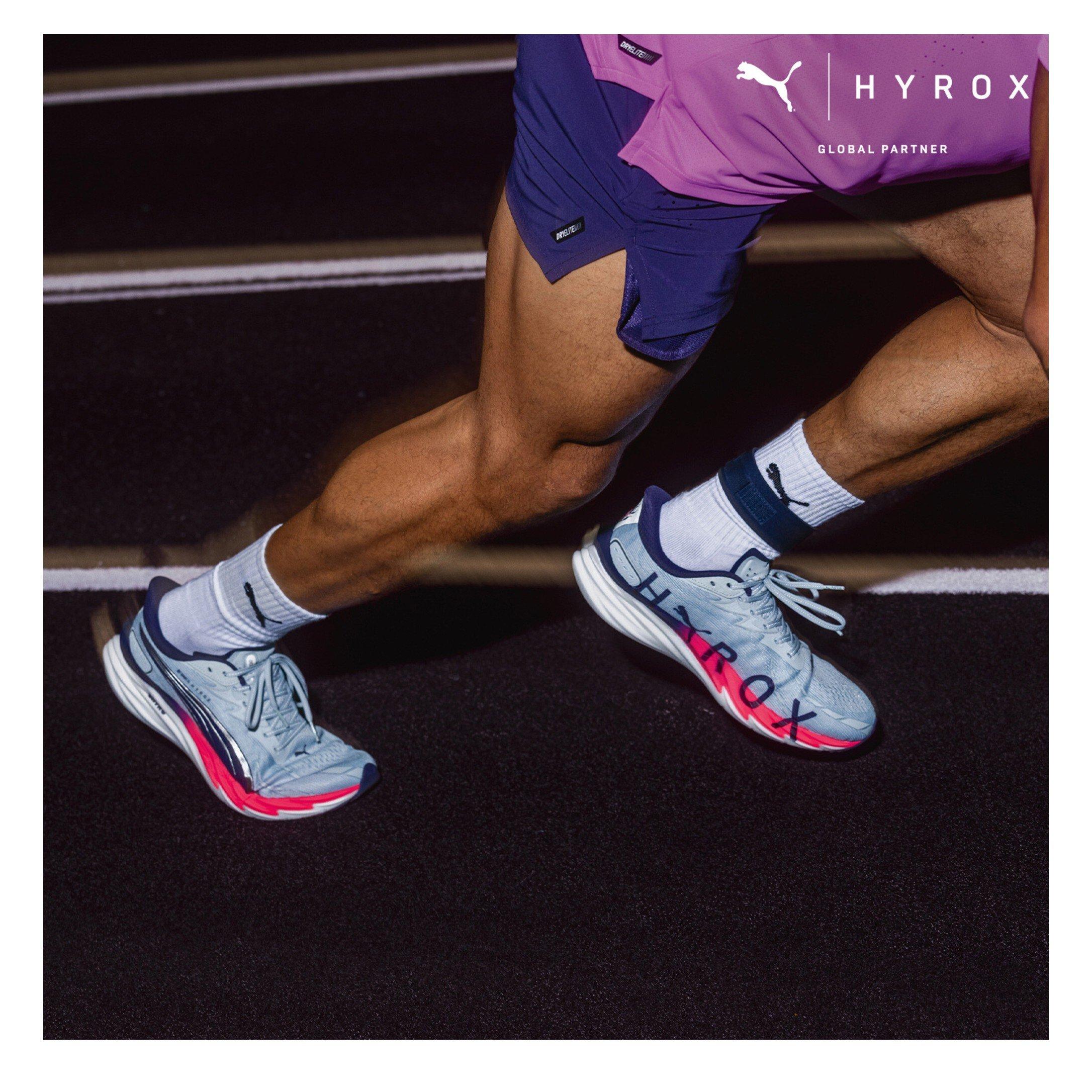 Hyrox Pink - Puma - Velocity Nitro 4 Trainers Mens - 7