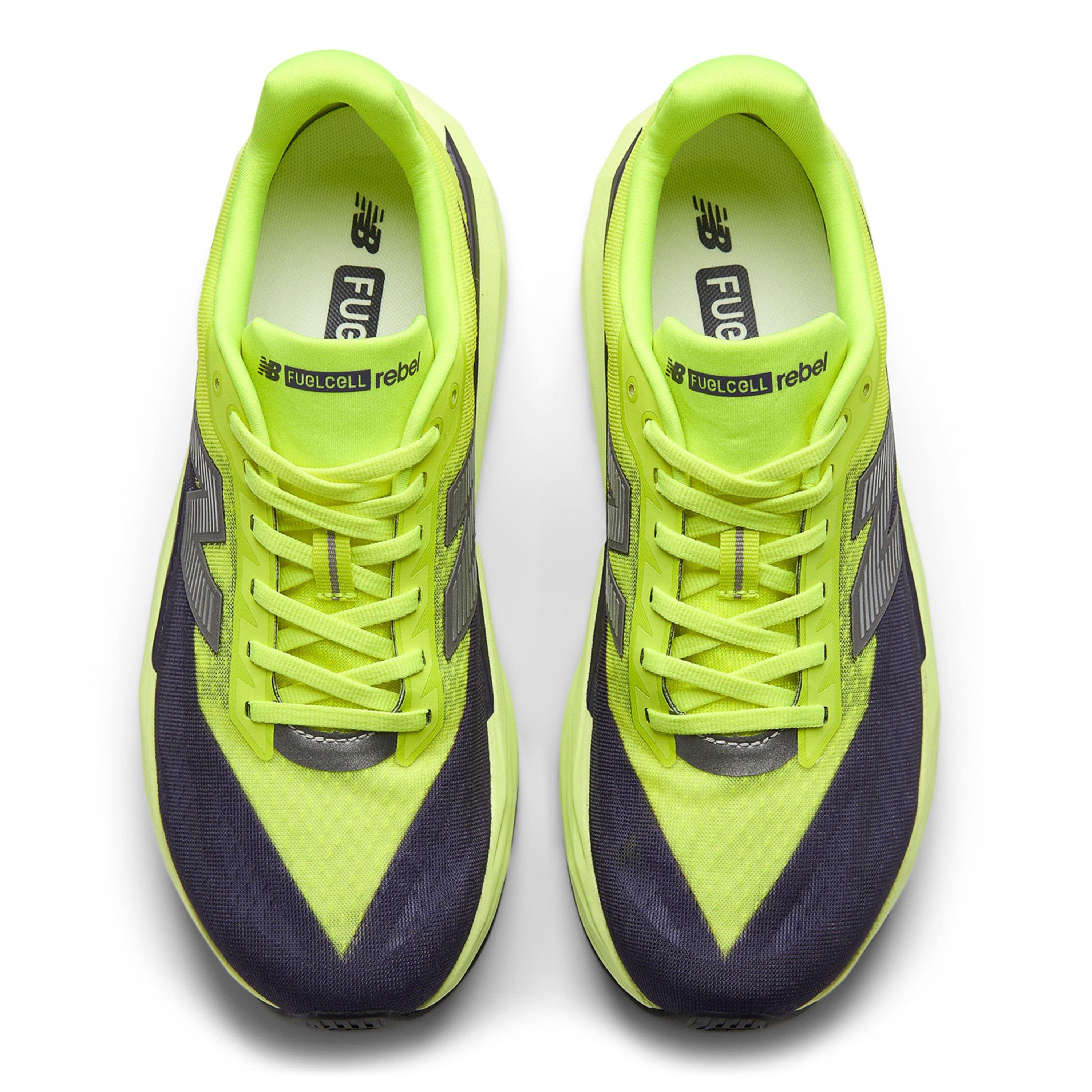 Green/Berry - New Balance - FuelCell Rebel V5 Mens Running Shoes - 6
