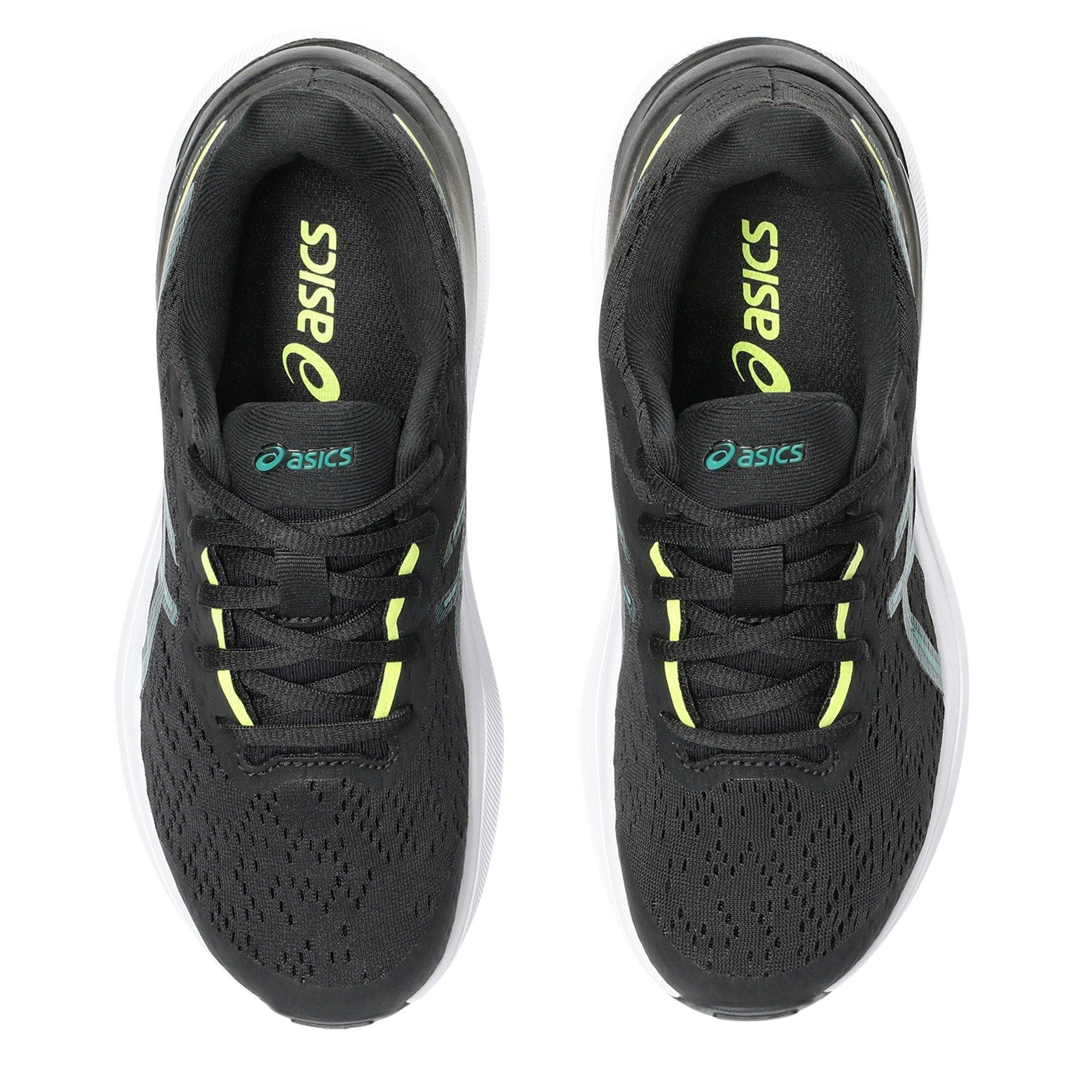 Schwarz/Grün - Asics - Kids GT GS Everyday Neutral Road Running Shoes - 6