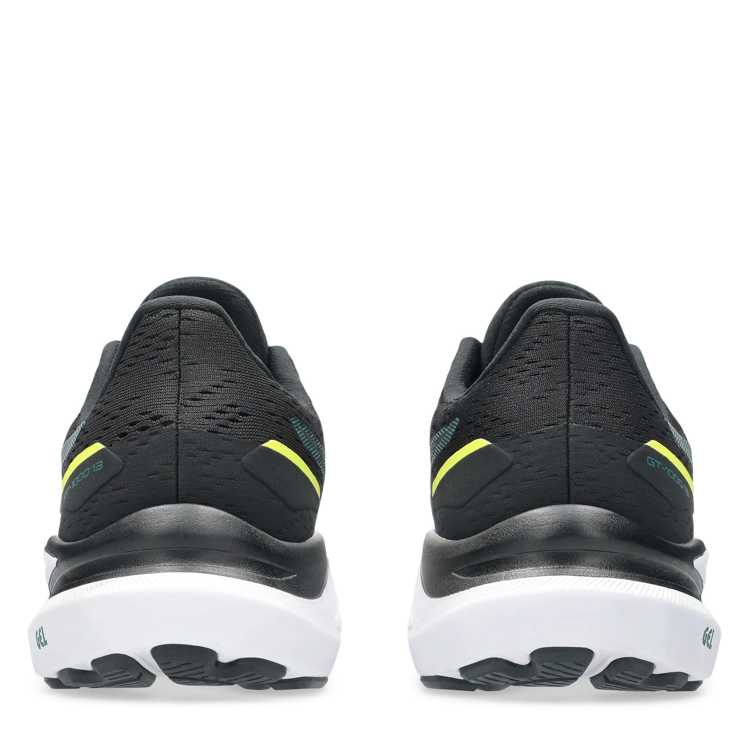 Schwarz/Grün - Asics - Kids GT GS Everyday Neutral Road Running Shoes - 7