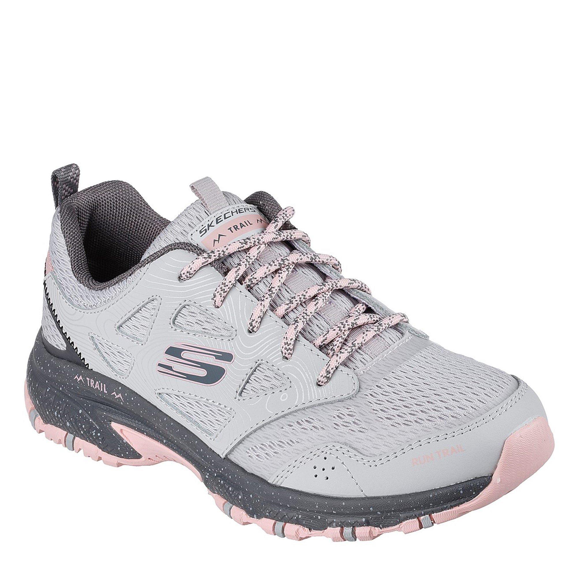 Gris/Rose - Skechers - Hillcrest-Pure Escapade Trail Running Shoes Womens - 1