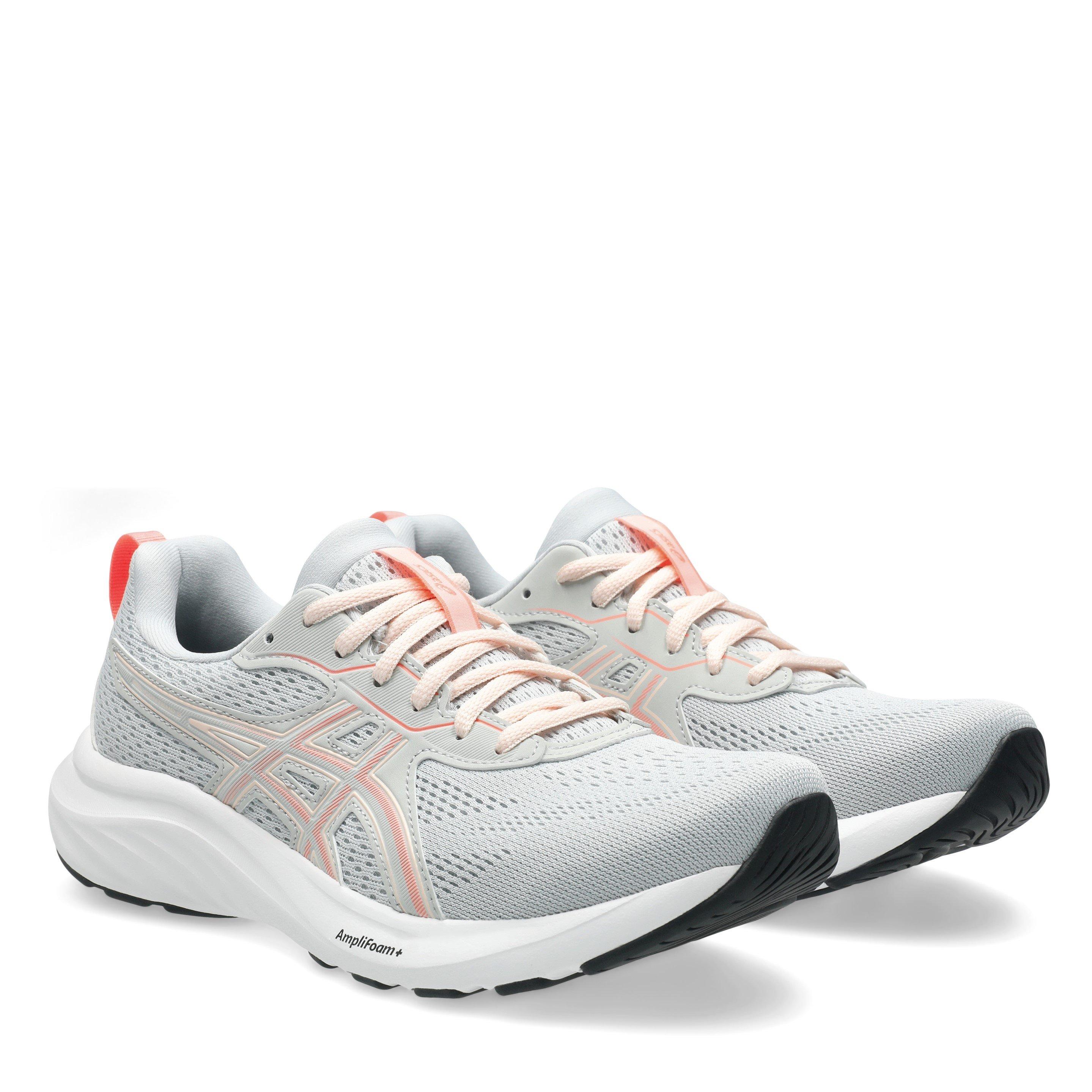 GREY/PEARL PINK - Asics - GEL-Contend 9 Womens Running Shoes - 4