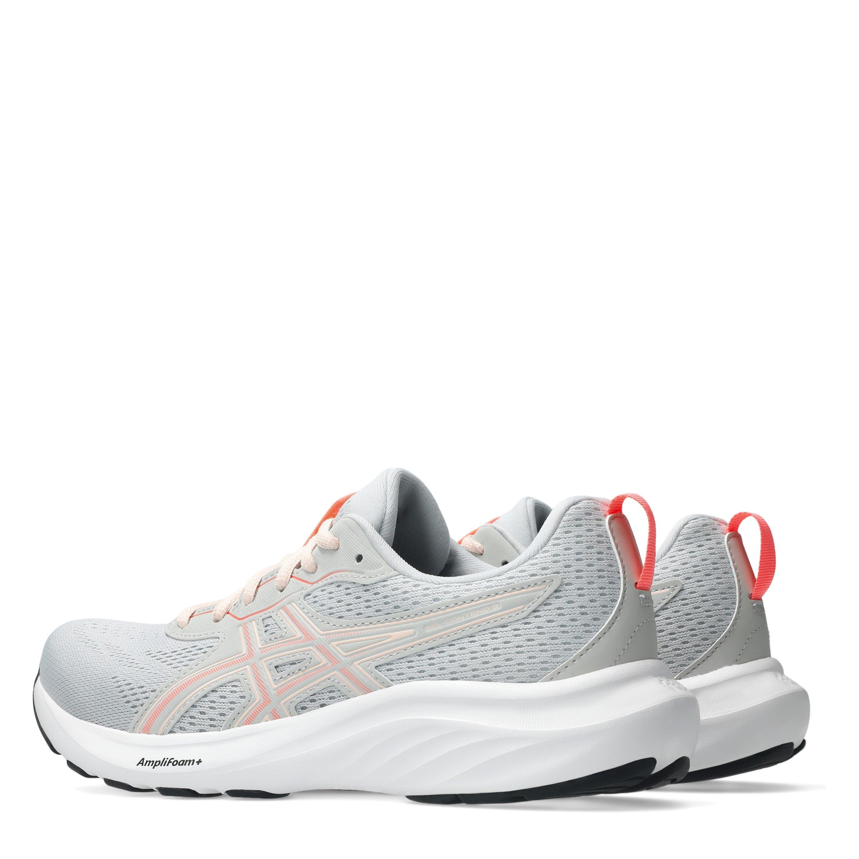 GREY/PEARL PINK - Asics - GEL-Contend 9 Womens Running Shoes - 5