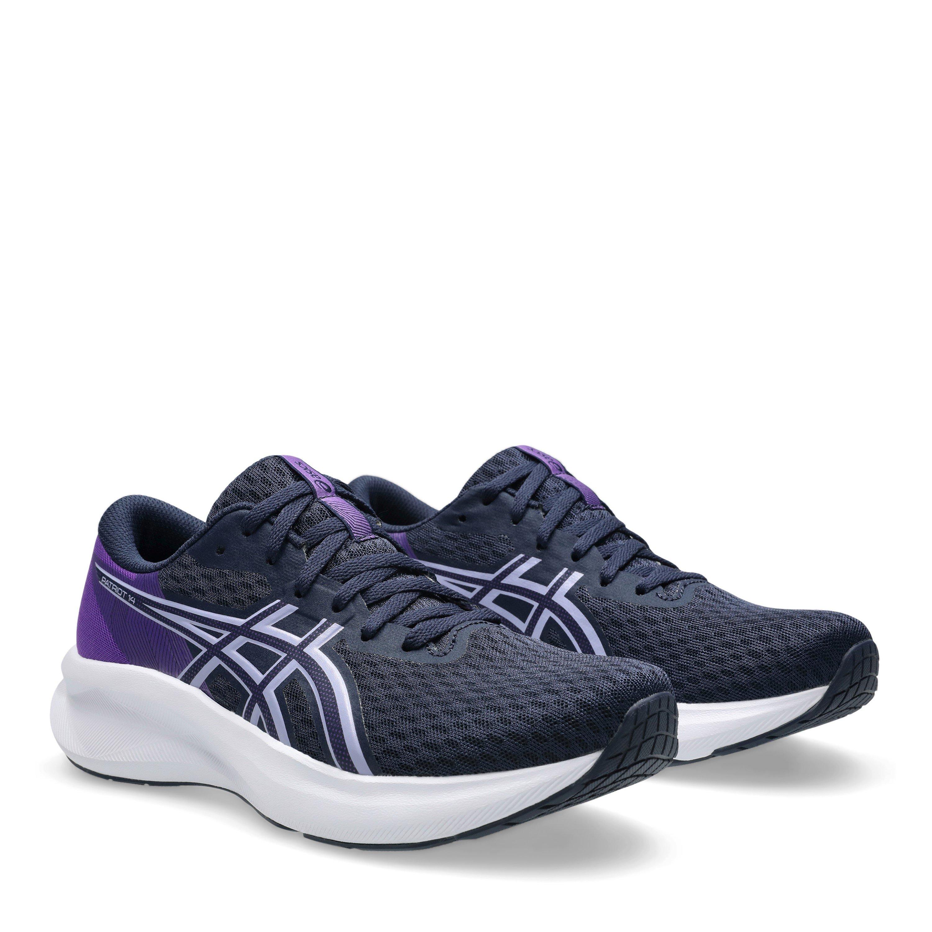 MIDNIGHT/VAPOR - Asics - Patriot 14 Womens Running Shoes - 4