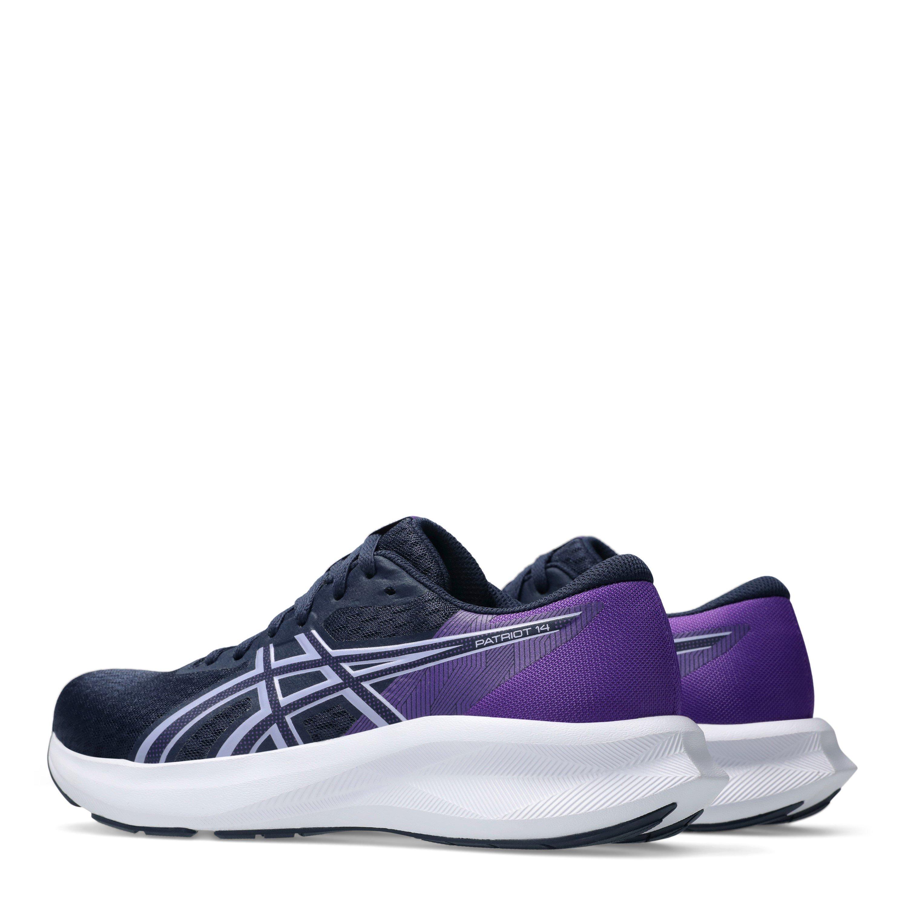 MIDNIGHT/VAPOR - Asics - Patriot 14 Womens Running Shoes - 5