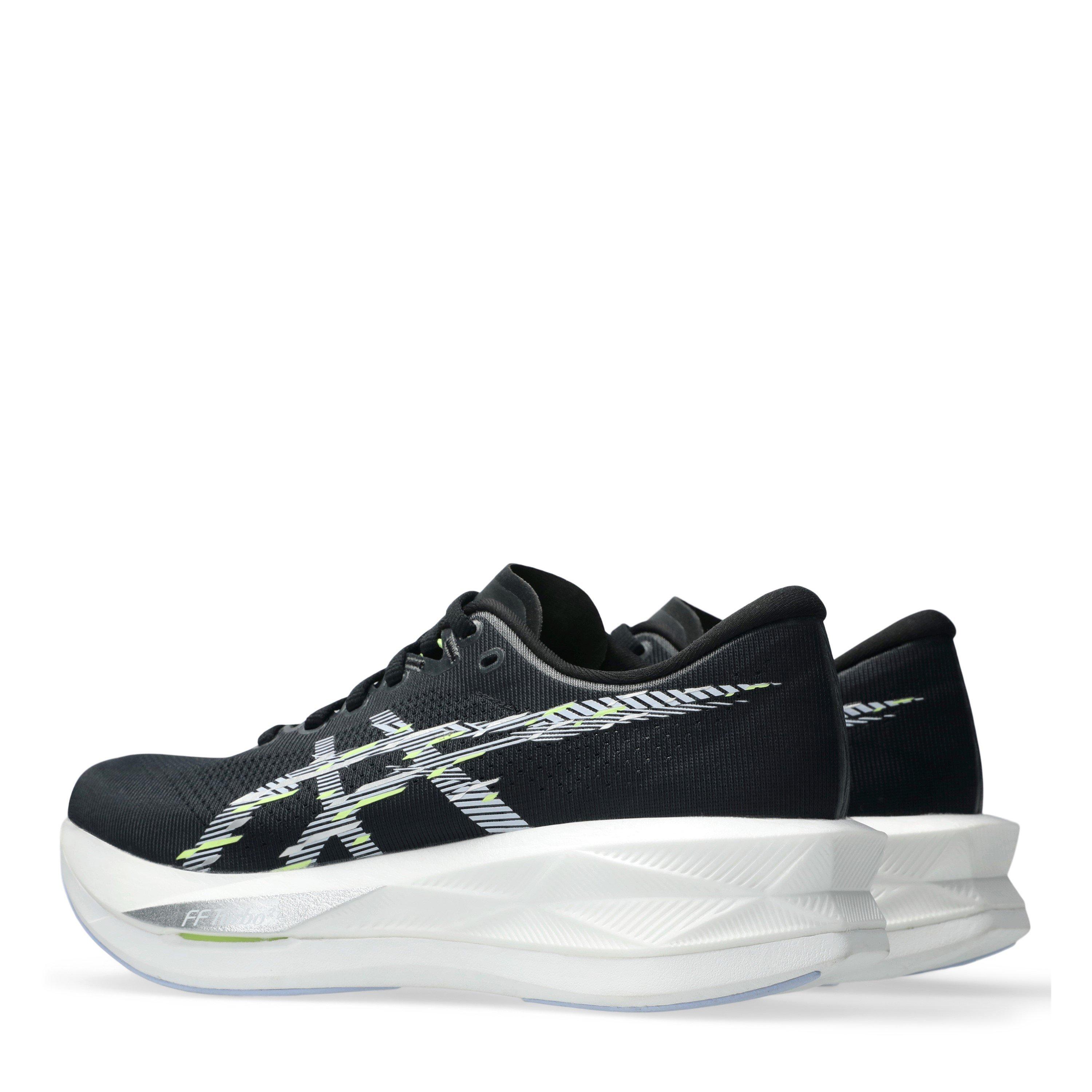 BLACK/BLUE FADE - Asics - Sonicblast Womens Running Shoes - 5