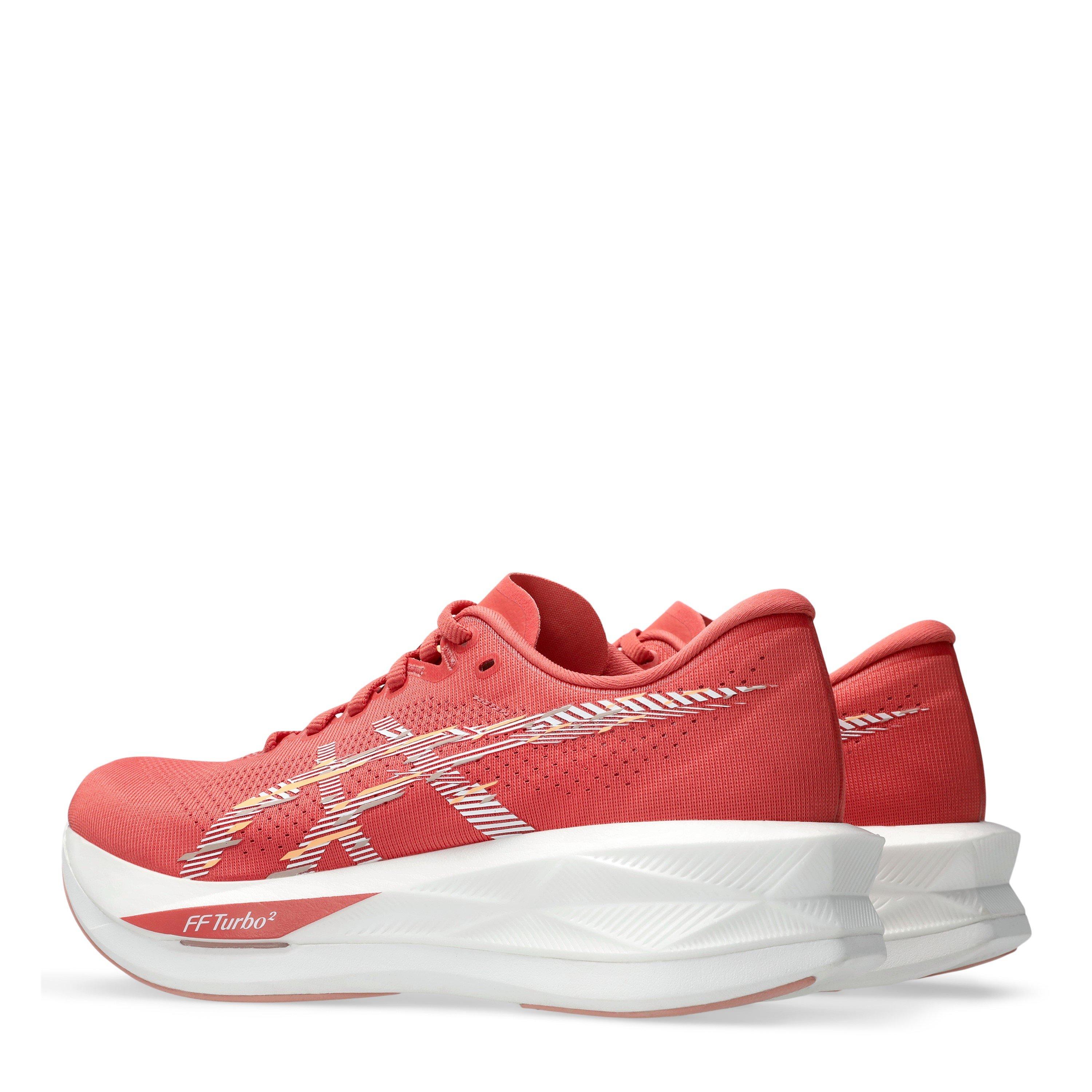 DARK PINK/WHITE - Asics - Sonicblast Womens Running Shoes - 5