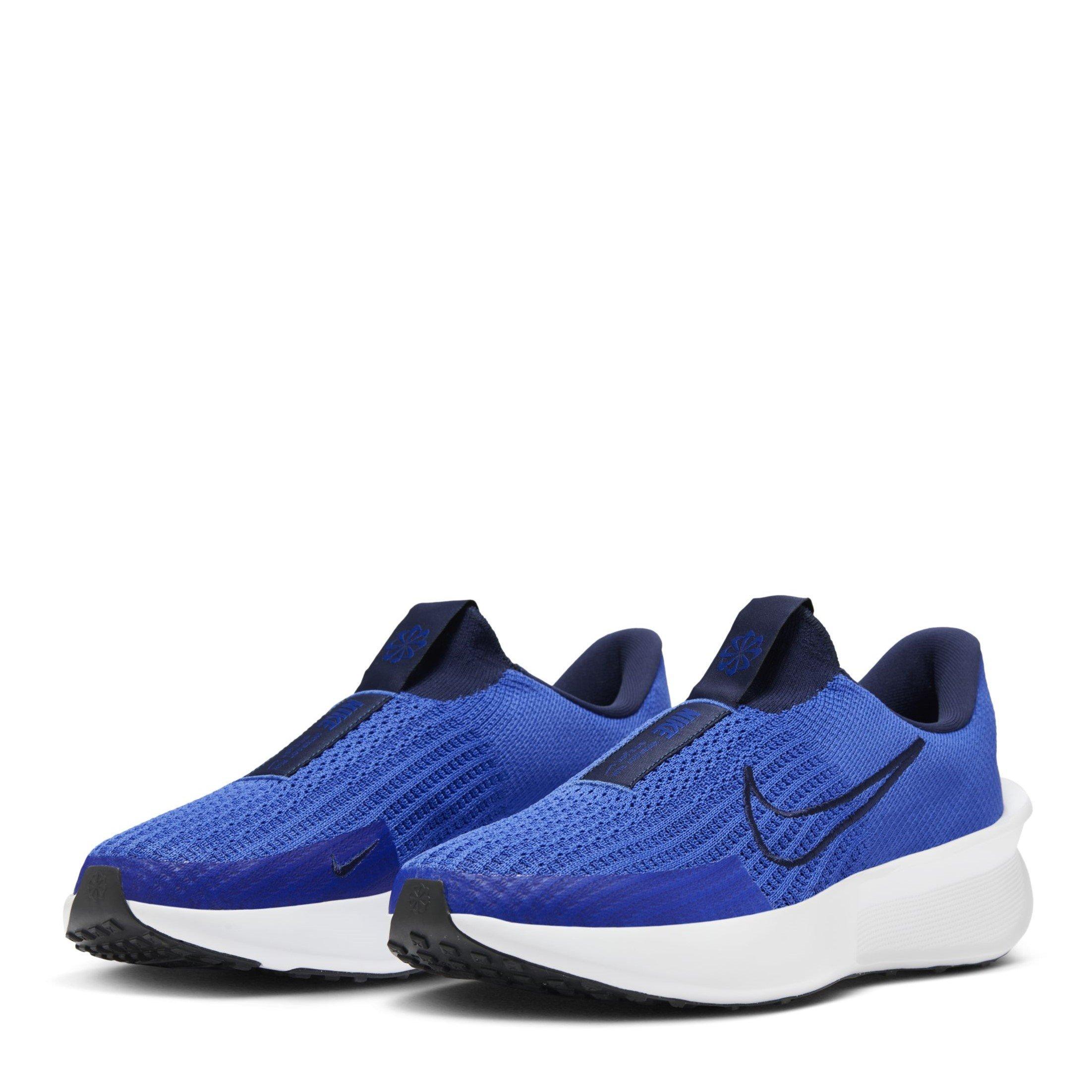 Royal/Nav-Blk - Nike - Interact Run EasyOn Mens Running Shoes - 4