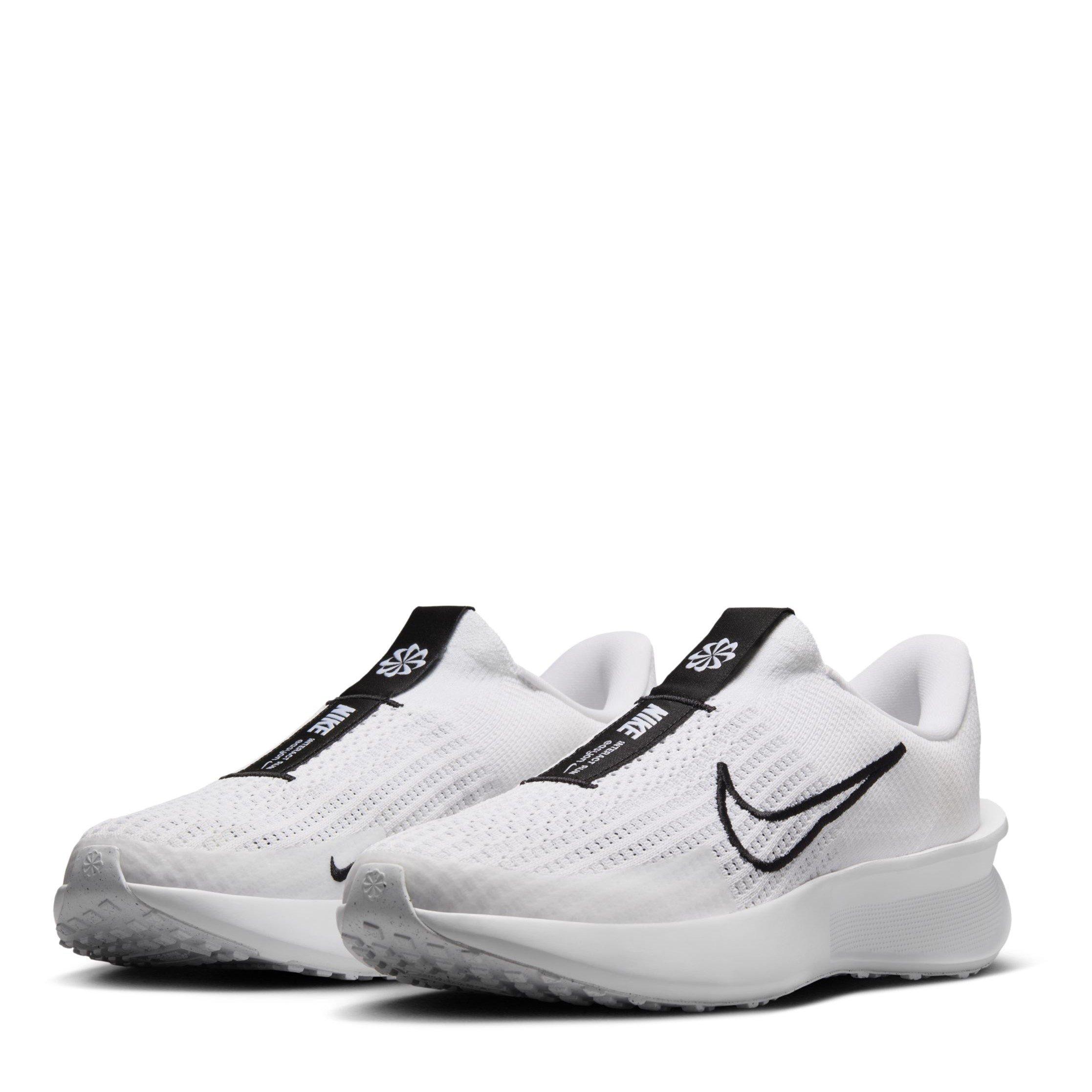White/Black/Wht - Nike - Interact Run EasyOn Mens Running Shoes - 4