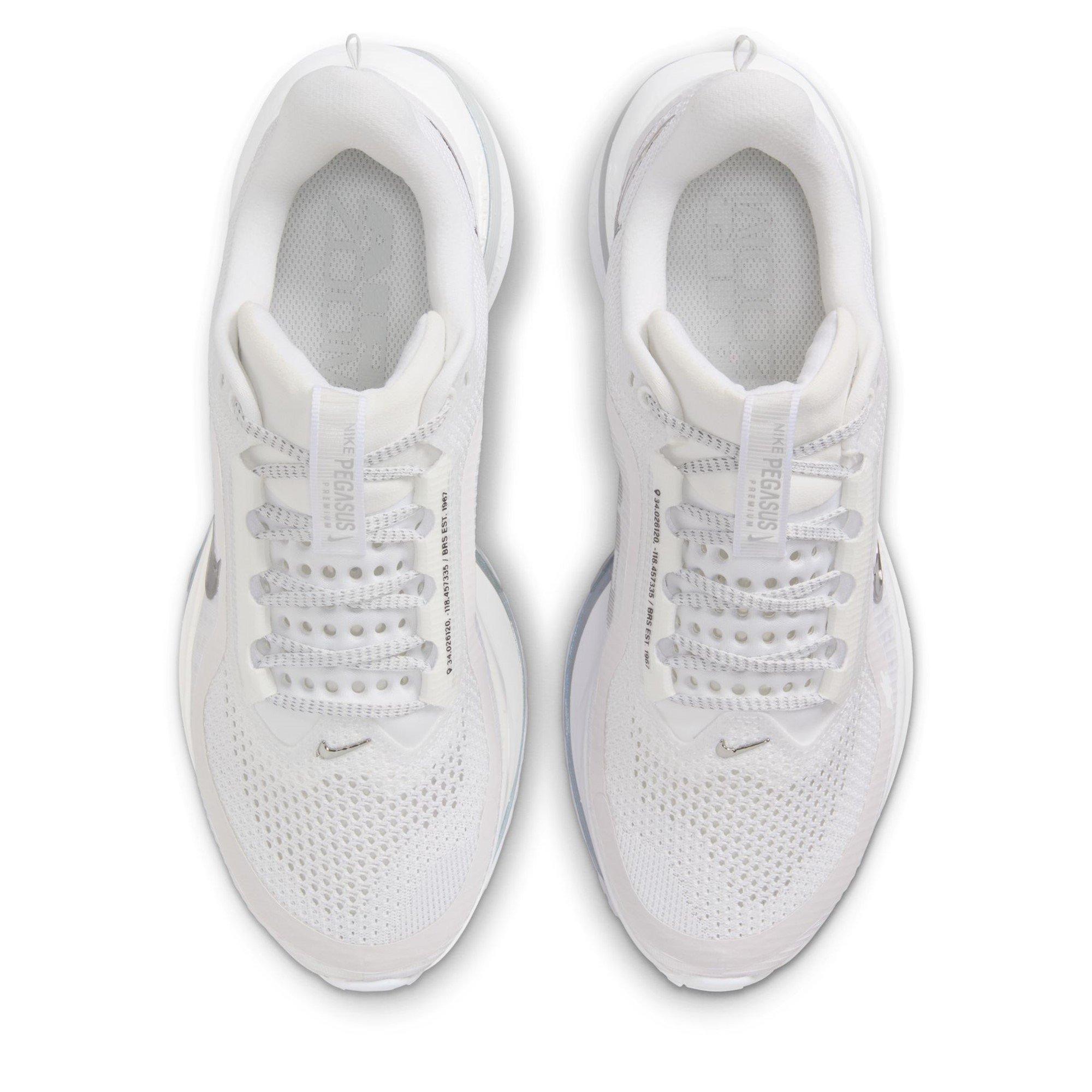 White/Silver - Nike - Pegasus Premium Trainers Womens - 6