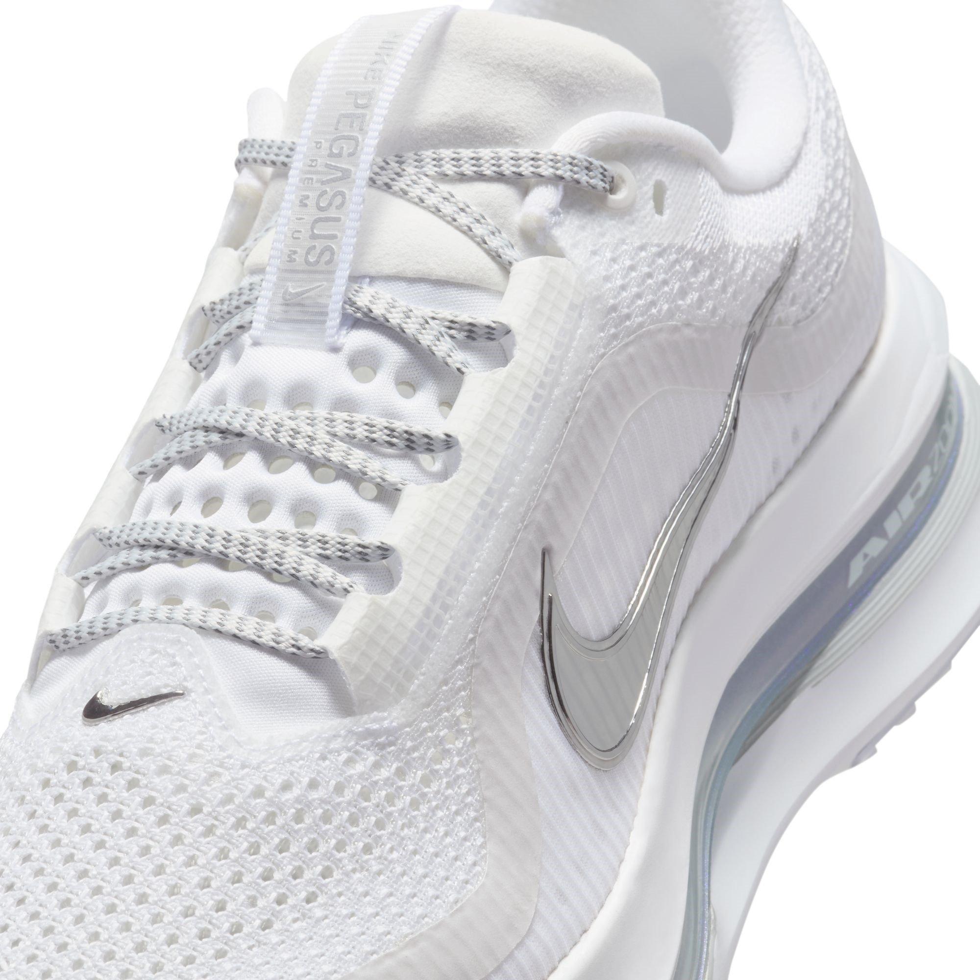 White/Silver - Nike - Pegasus Premium Trainers Womens - 7