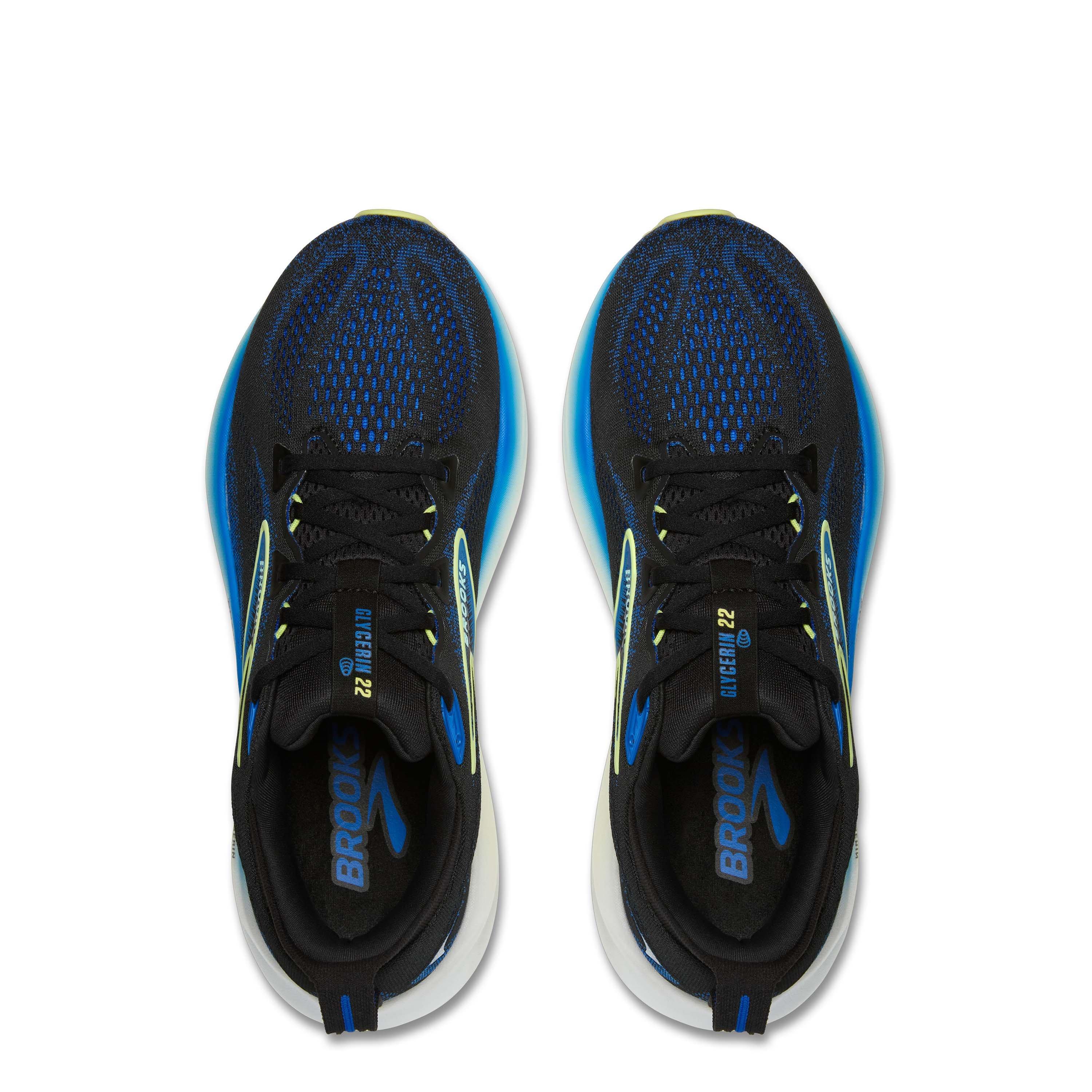 Black/Cobalt - Brooks - Glycerin 22 Road Running Shoes - 5