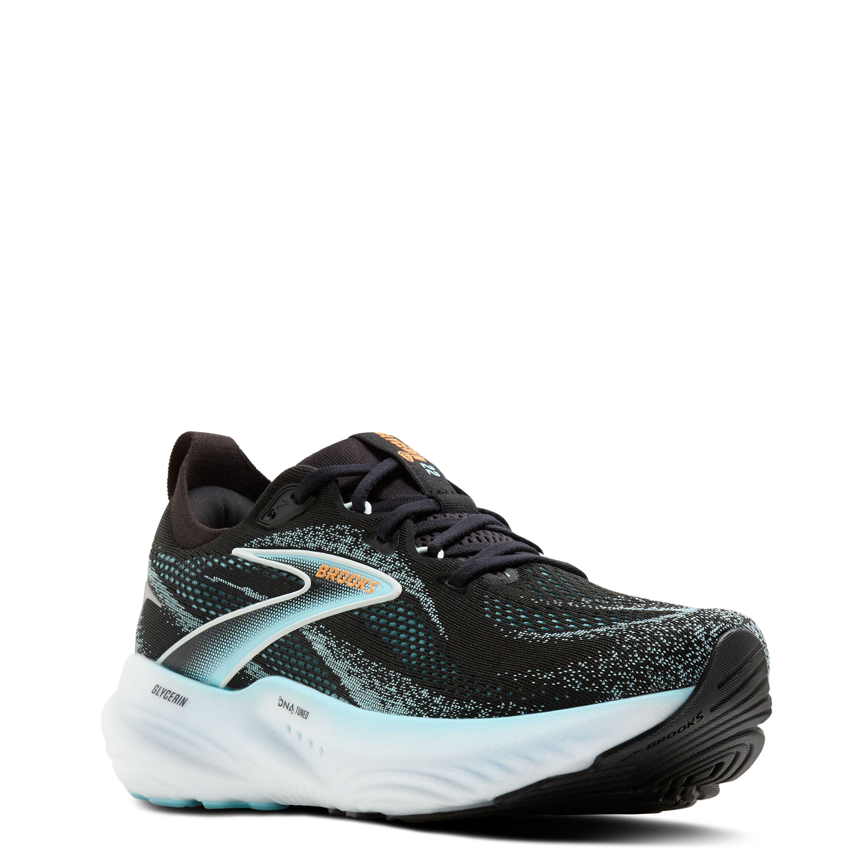 Black/Blue - Brooks - Men's Glycerin 22 Road Running Shoes - 2
