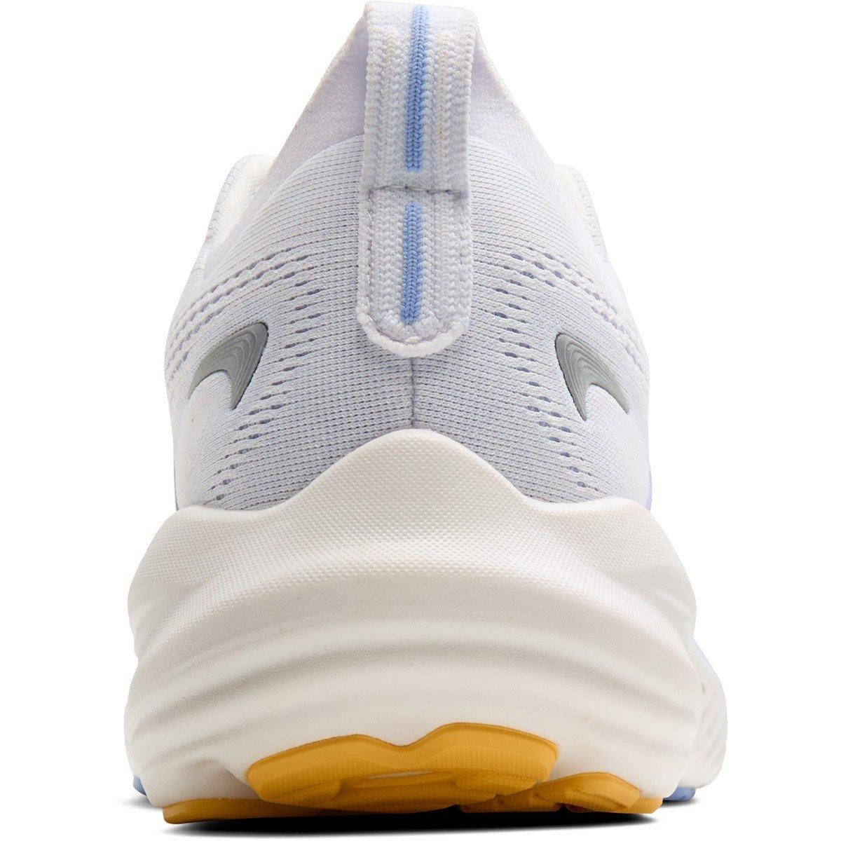 White/Blue - Brooks - Women's Glycerin 22 Everyday Neutral Road Running Shoes - 3