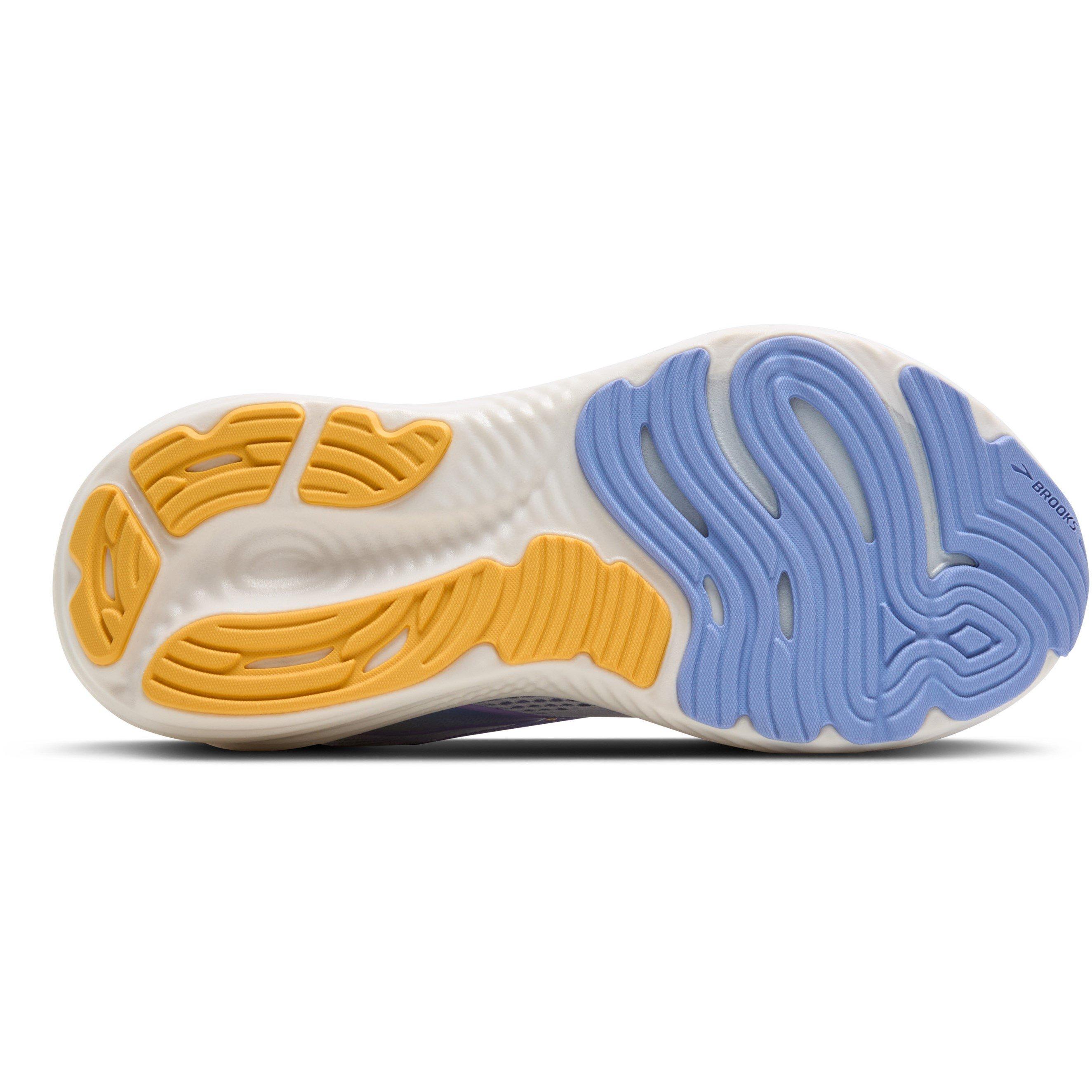 White/Blue - Brooks - Women's Glycerin 22 Everyday Neutral Road Running Shoes - 6