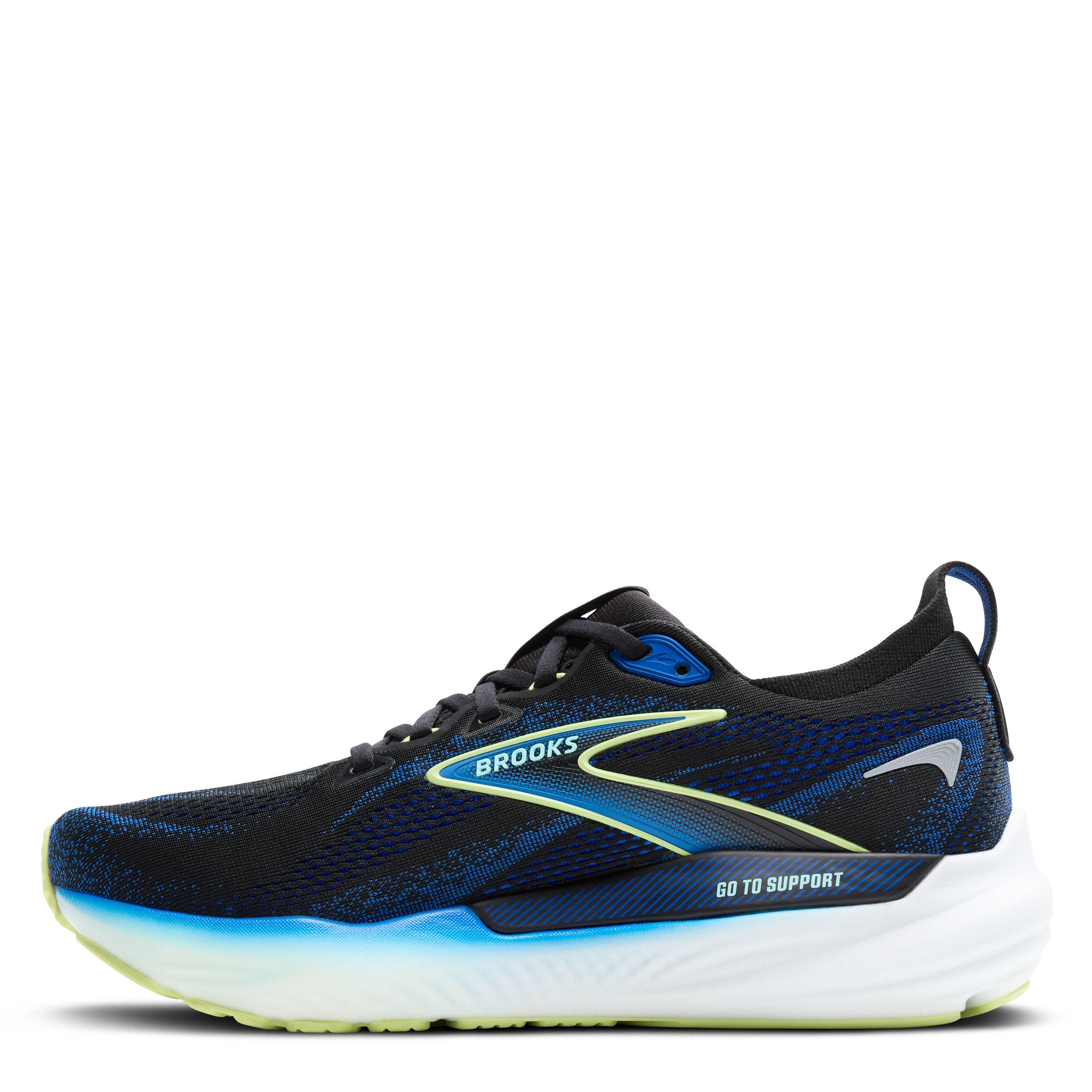 Black/Cobalt - Brooks - Glycerin 22 Everyday Stable Road Running Shoes - 4