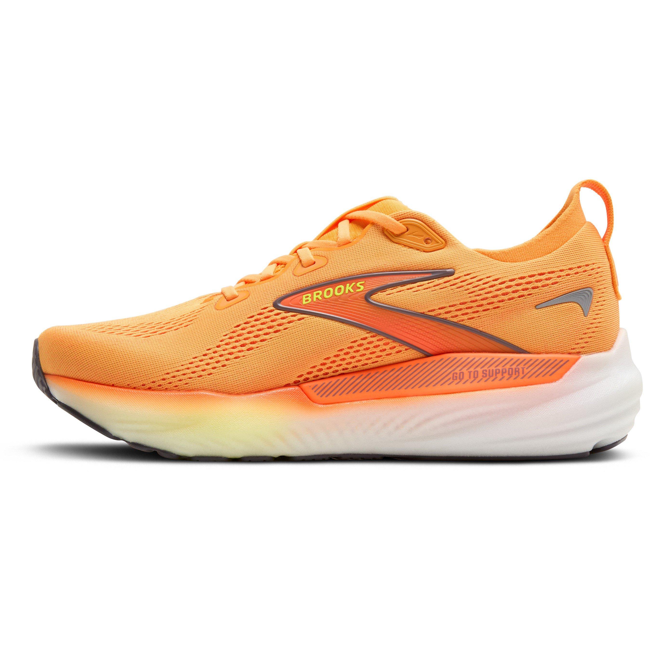 Orange - Brooks - Men's Glycerin 22 Everyday Stable Road Running Shoes - 4