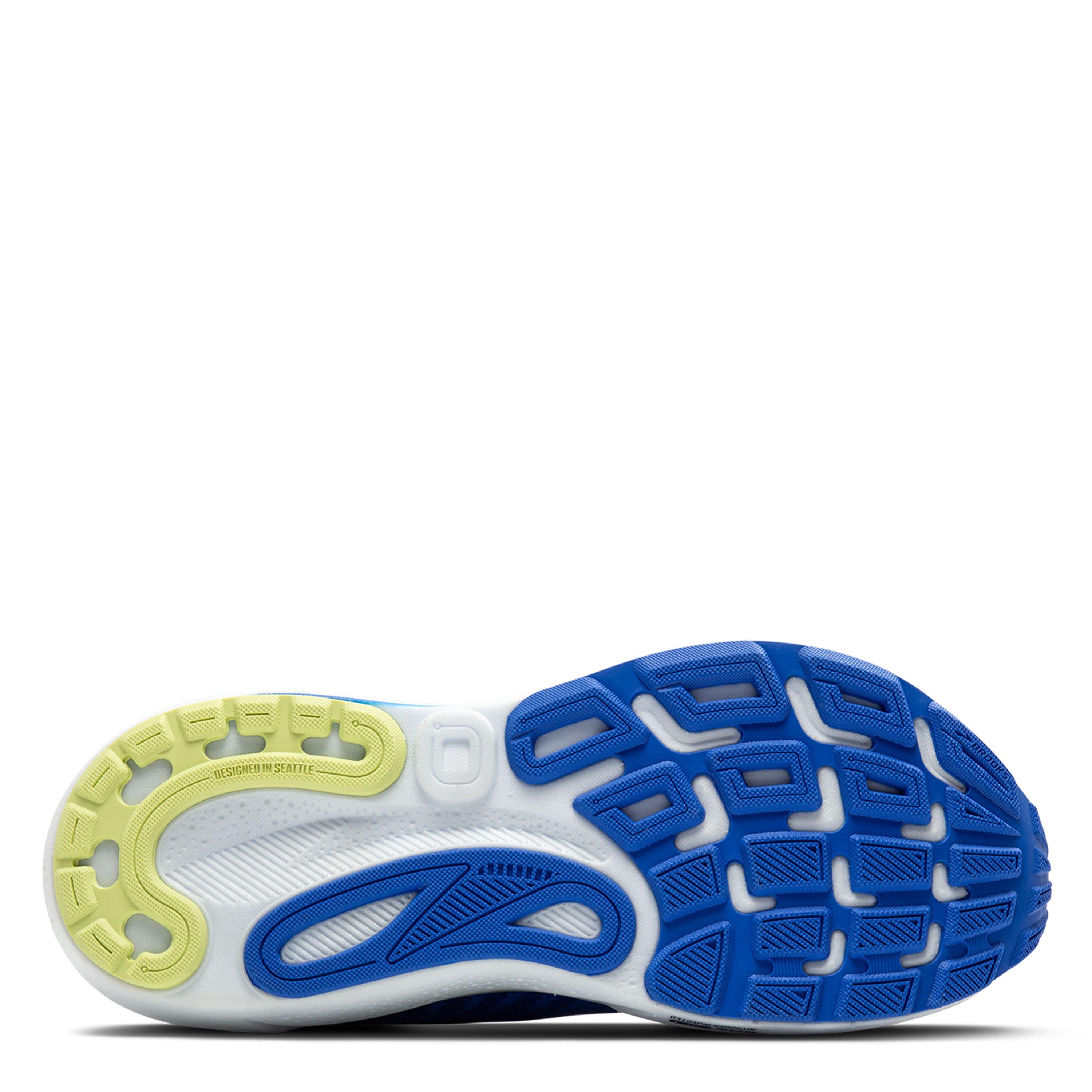 Cobalt/Yellow - Brooks - Adrenaline GTS 24 Mens Running Shoes - 6