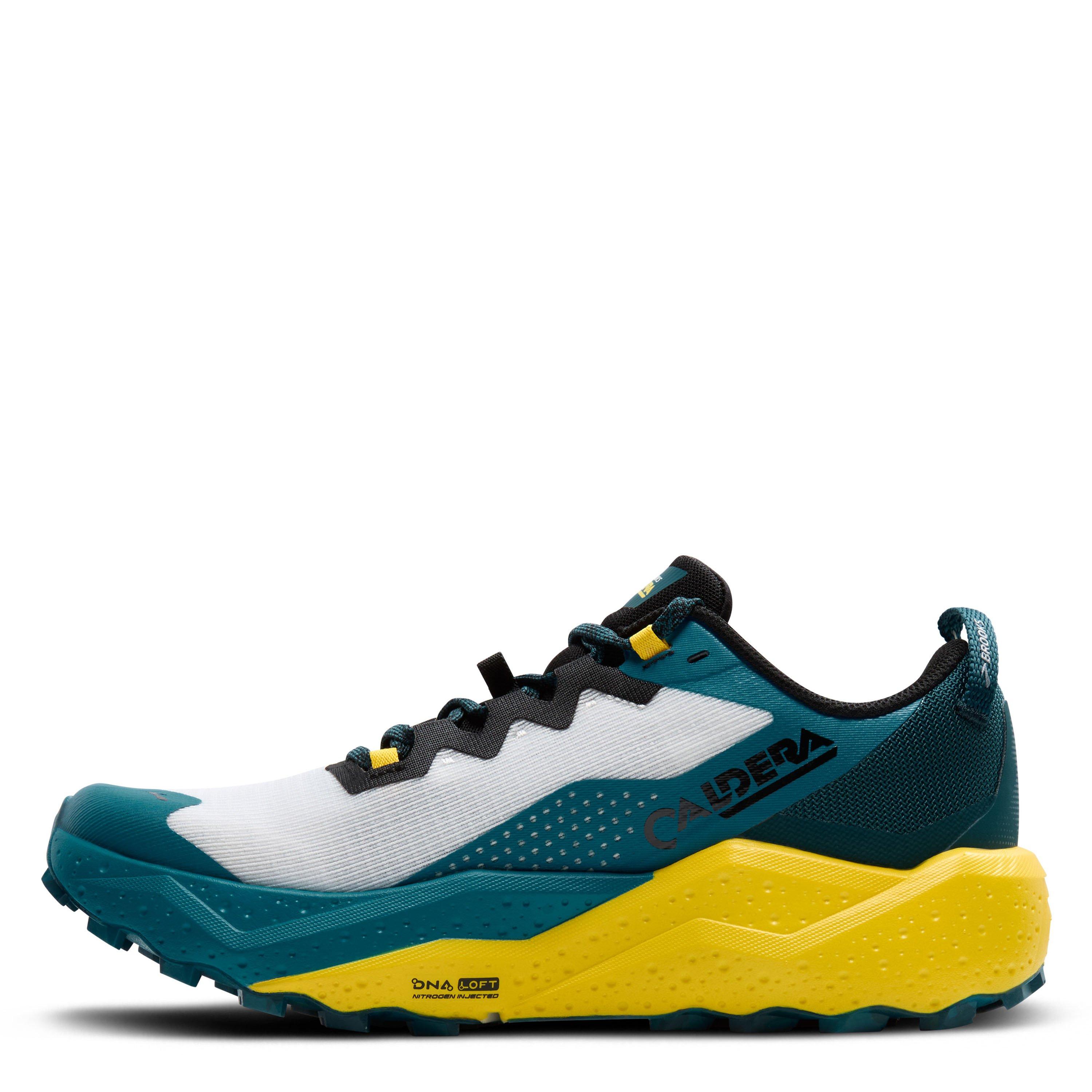 Blue/Celestial - Brooks - Caldera 8 Trail Shoe Mens - 4