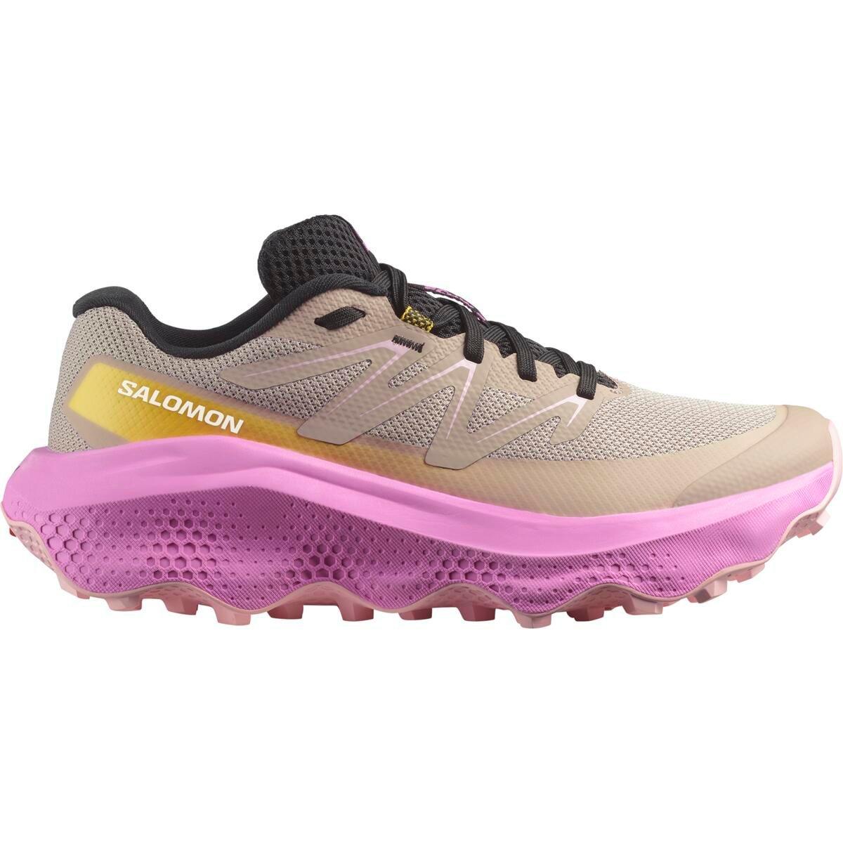 Salomon Women's Ethere/Clay Shoes Ultra Flow 2 W /Cyclamen/Bla Trail Running - 6 (39.3)