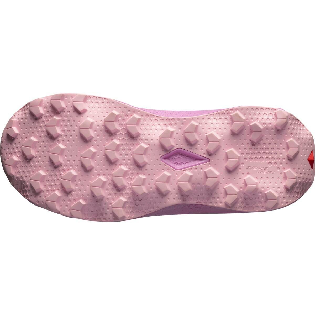 Ethere/Clay - Salomon - Shoes Ultra Flow 2 W Ethere/Cyclamen/Bla Trail Running Womens - 5