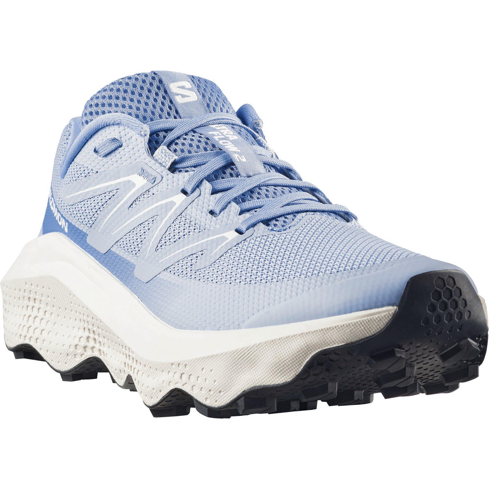 Blue/Vanila - Salomon - Ultra Flow 2 Running Shoes Womens - 3