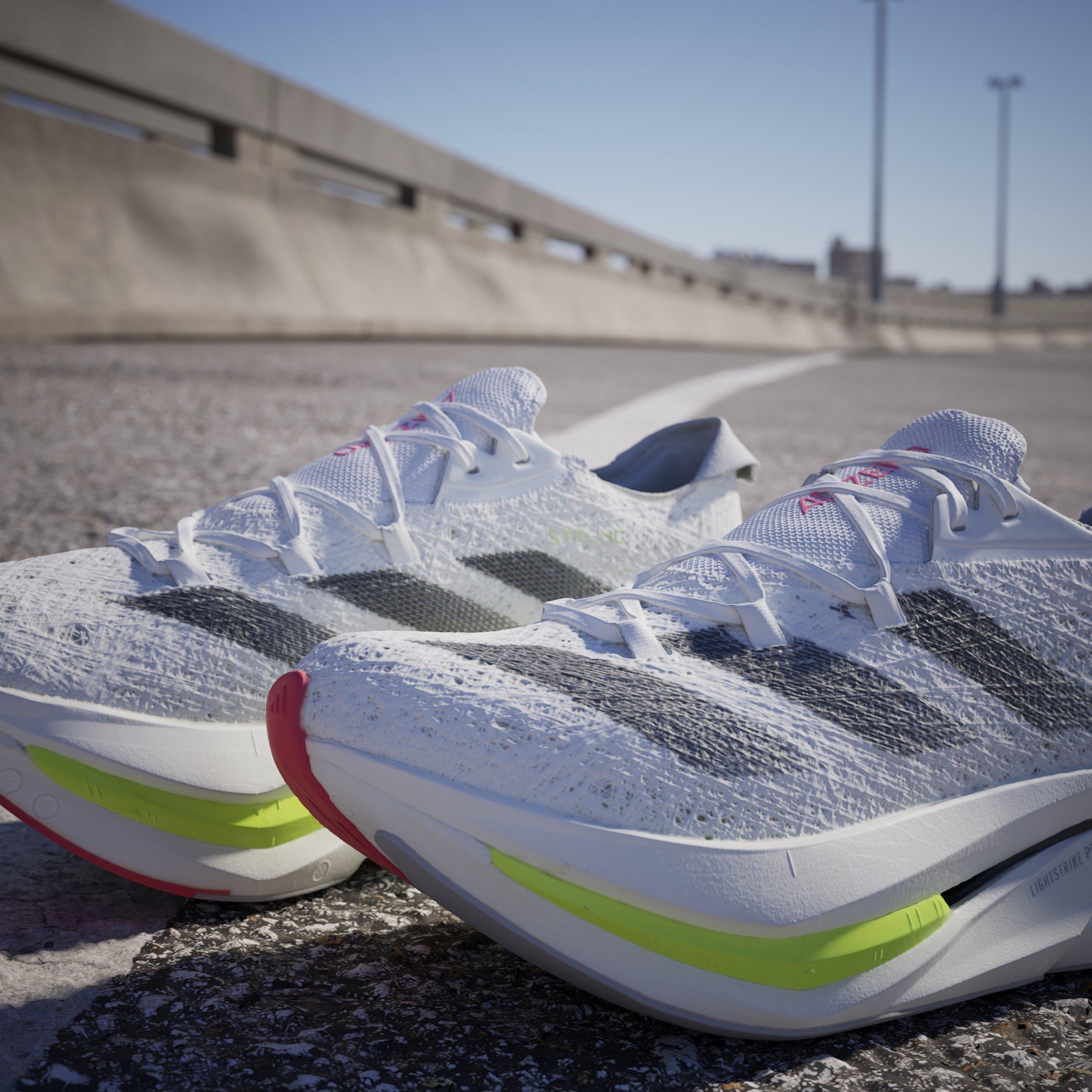 Blanco/Negro - adidas - Adizero Prime X 2.0 Strung Running Shoes Mens - 16