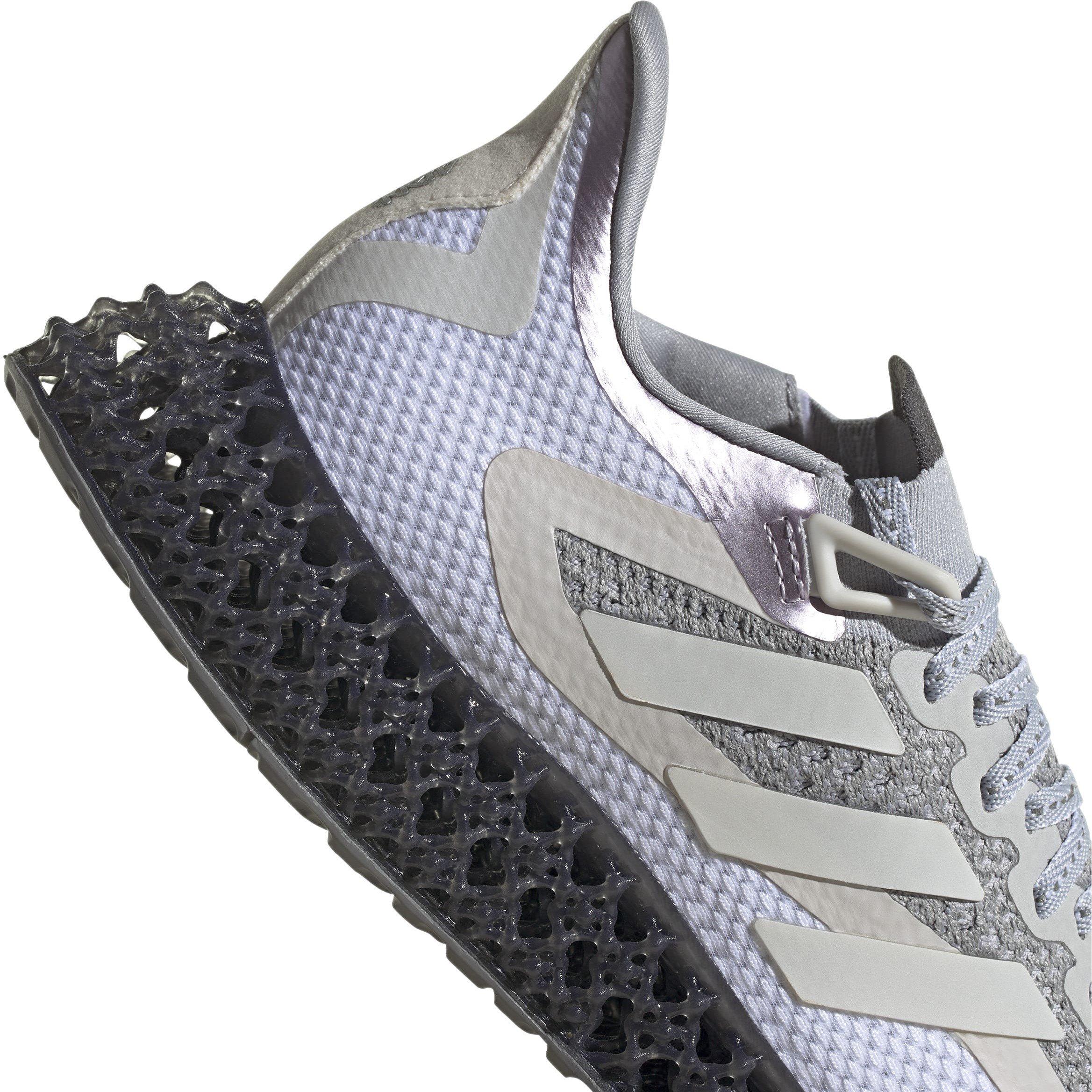 Zilver - adidas - 4DFWD 2.0 Road Running Trainers Womens - 8