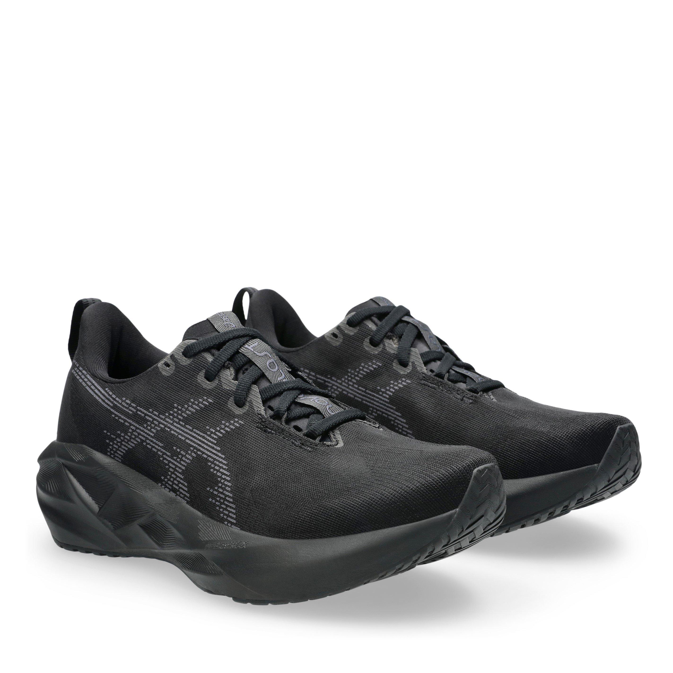 Black/Grey - Asics - Novablast 5 Womens Running Shoes - 4