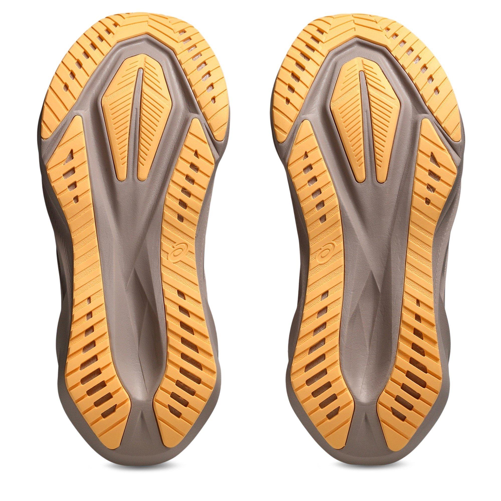 White/Fawn - Asics - Novablast 5 Womens Running Shoes - 3