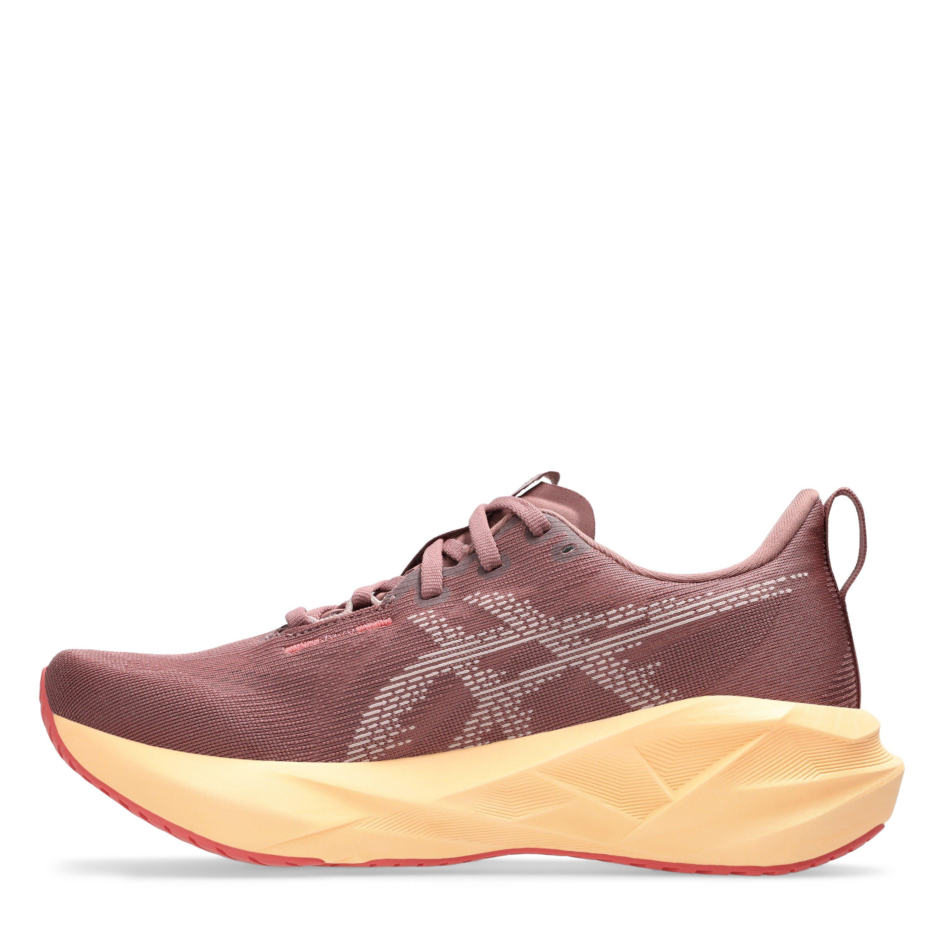 Red/Fawn - Asics - Novablast 5 Womens Running Shoes - 2