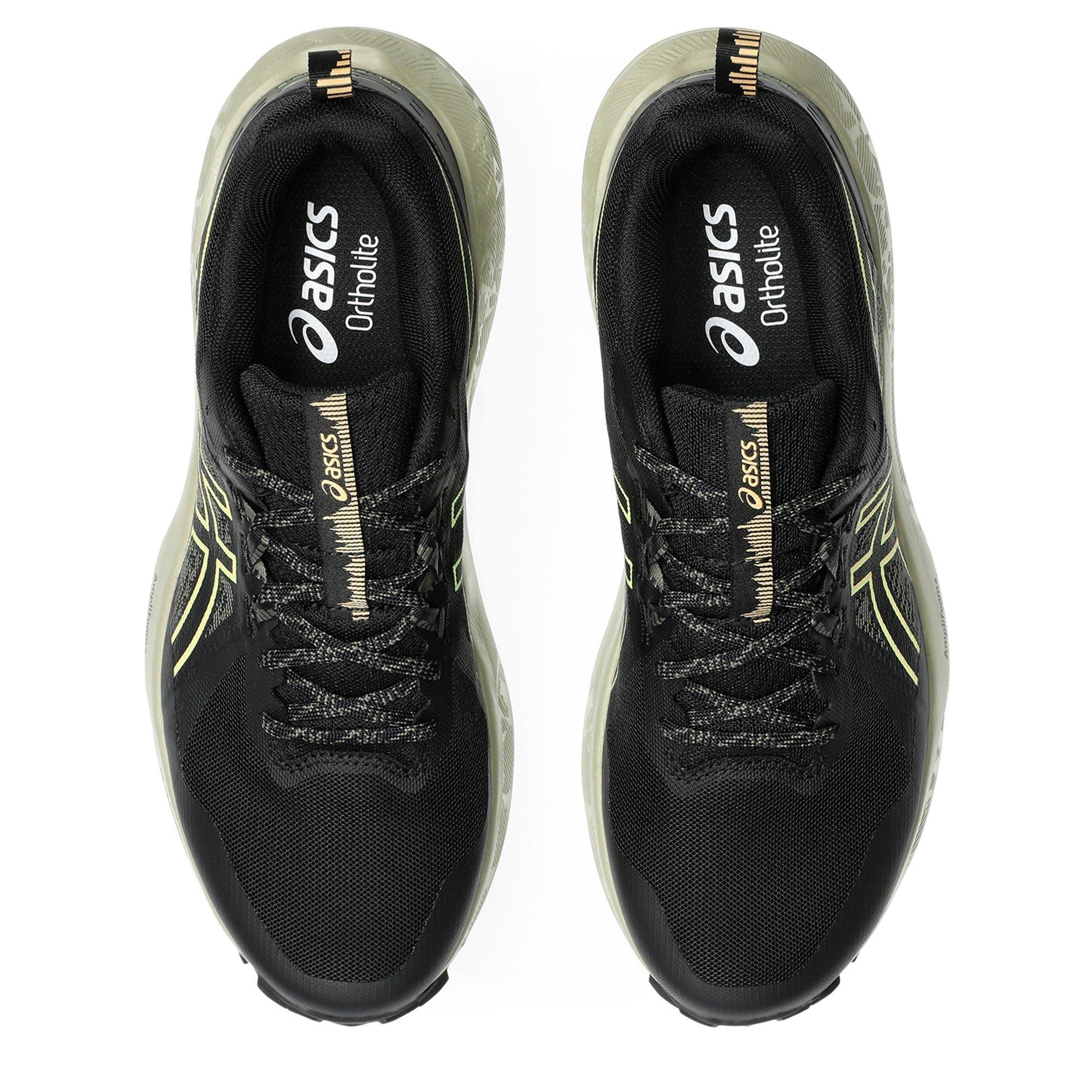 Noir/Lime - Asics - Gel-Sonoma 8 AmpliFoam Off-Road Trail Running Shoes - 6