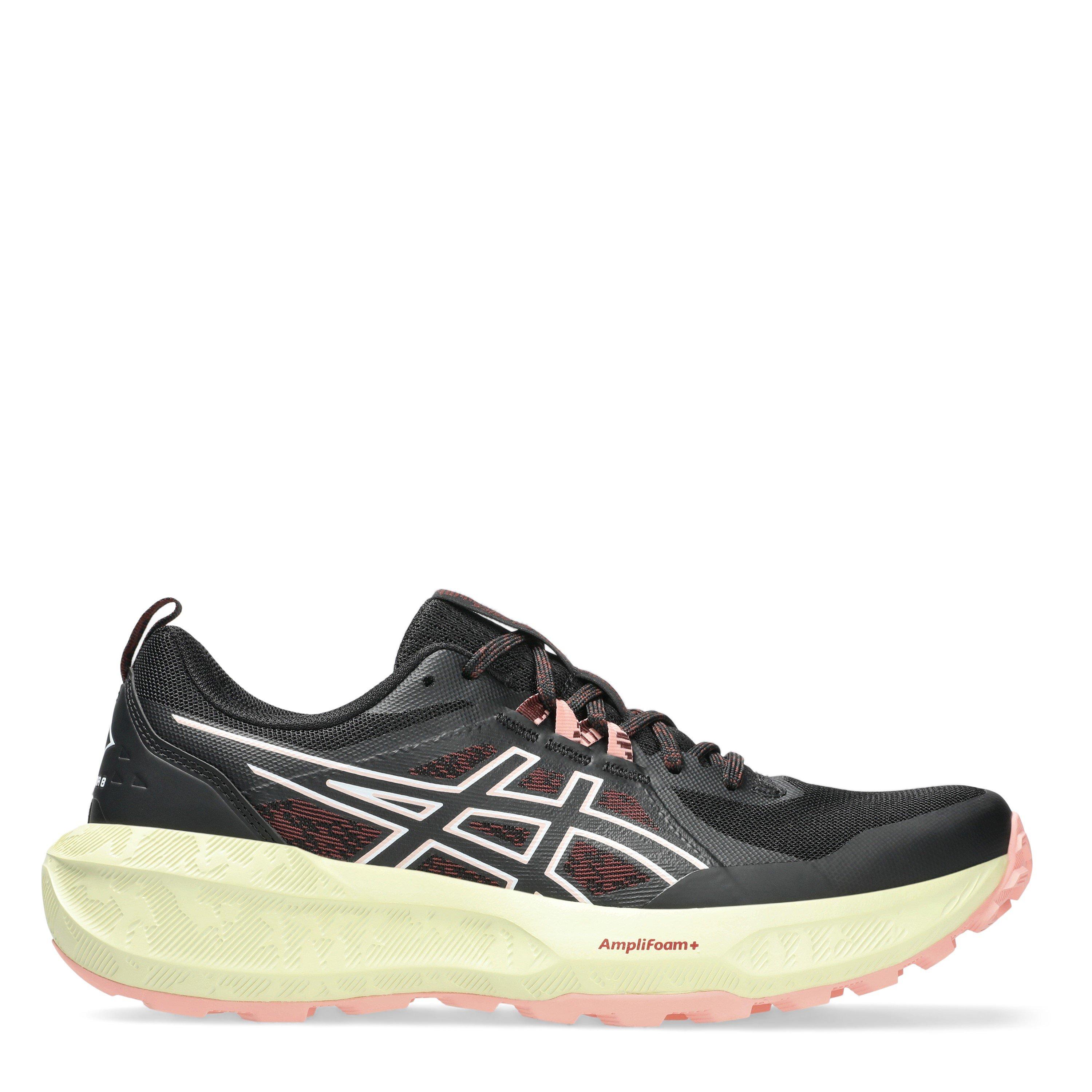 Black/White - Asics - Gel-Sonoma 8 Womens Trail Running Shoes - 1