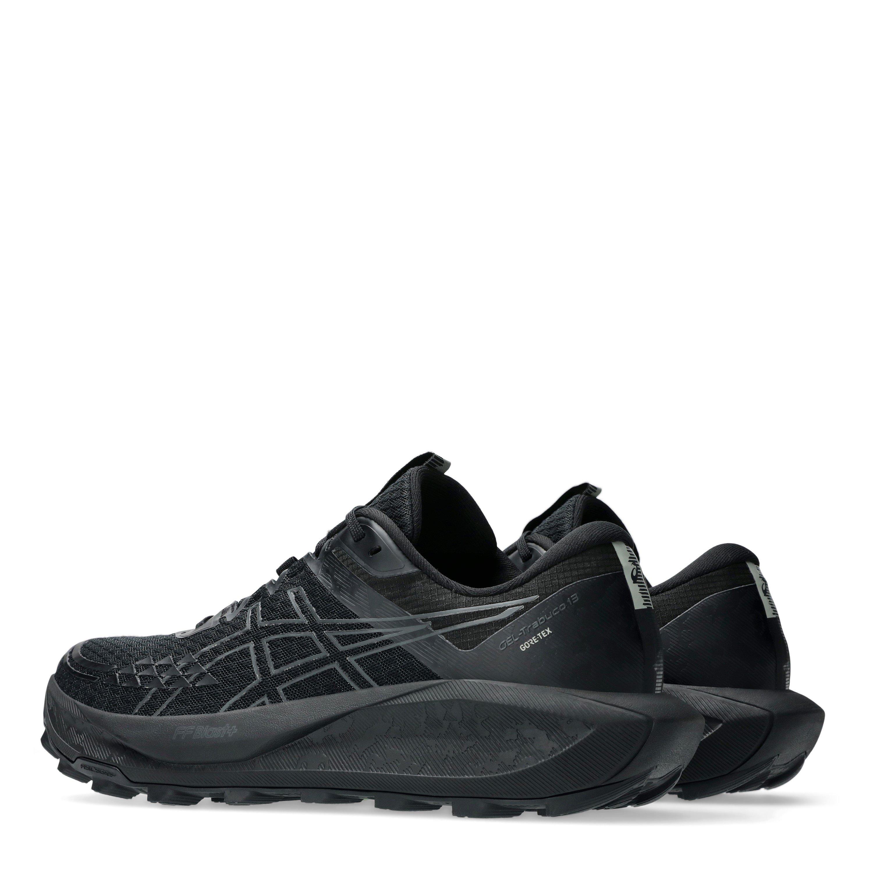 Black - Asics - Gel-Trabuco 13 GTX Mens Trail Running Shoes - 5