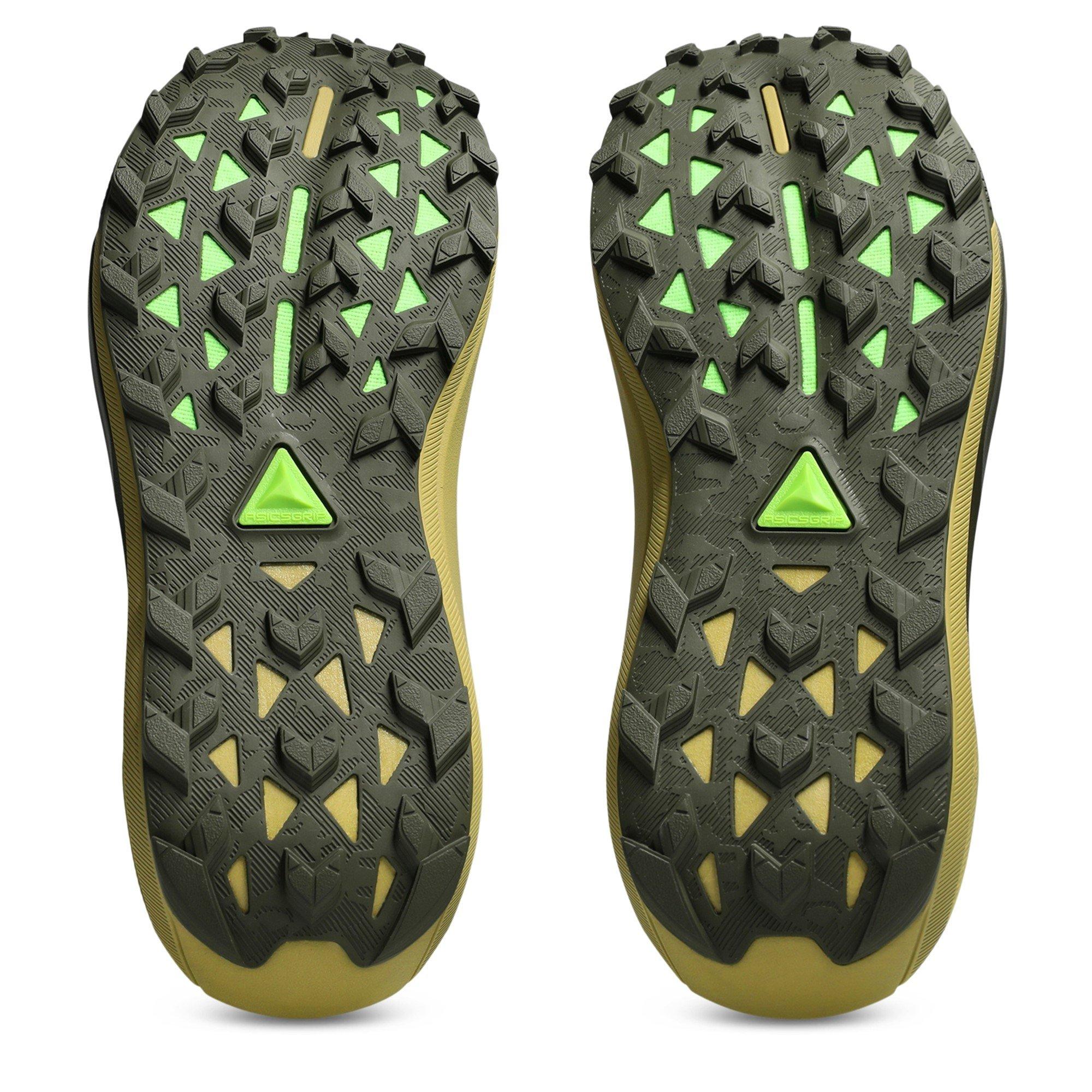 Black/Whisp Grn - Asics - Gel-Trabuco 13 GTX Mens Trail Running Shoes - 3