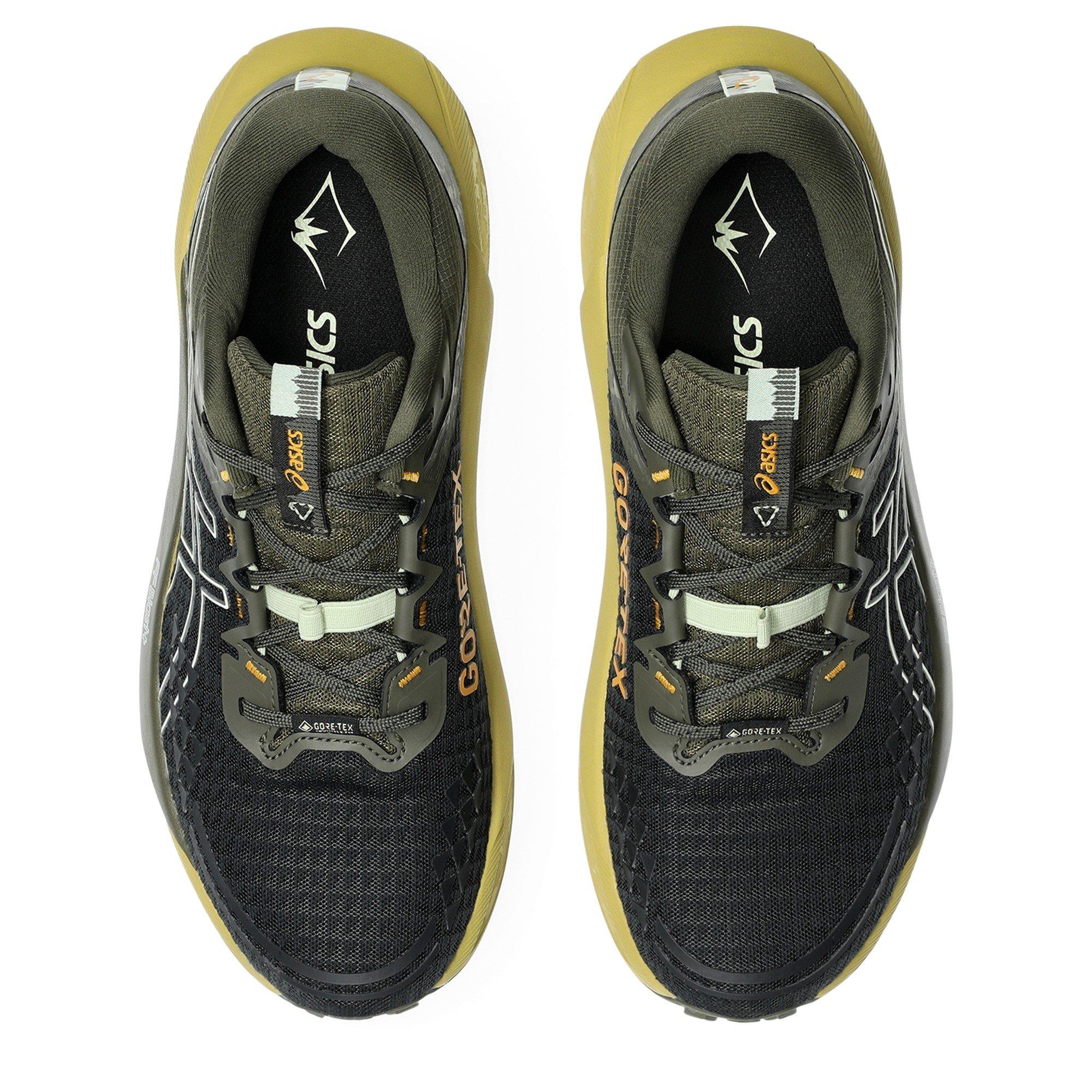 Black/Whisp Grn - Asics - Gel-Trabuco 13 GTX Mens Trail Running Shoes - 6