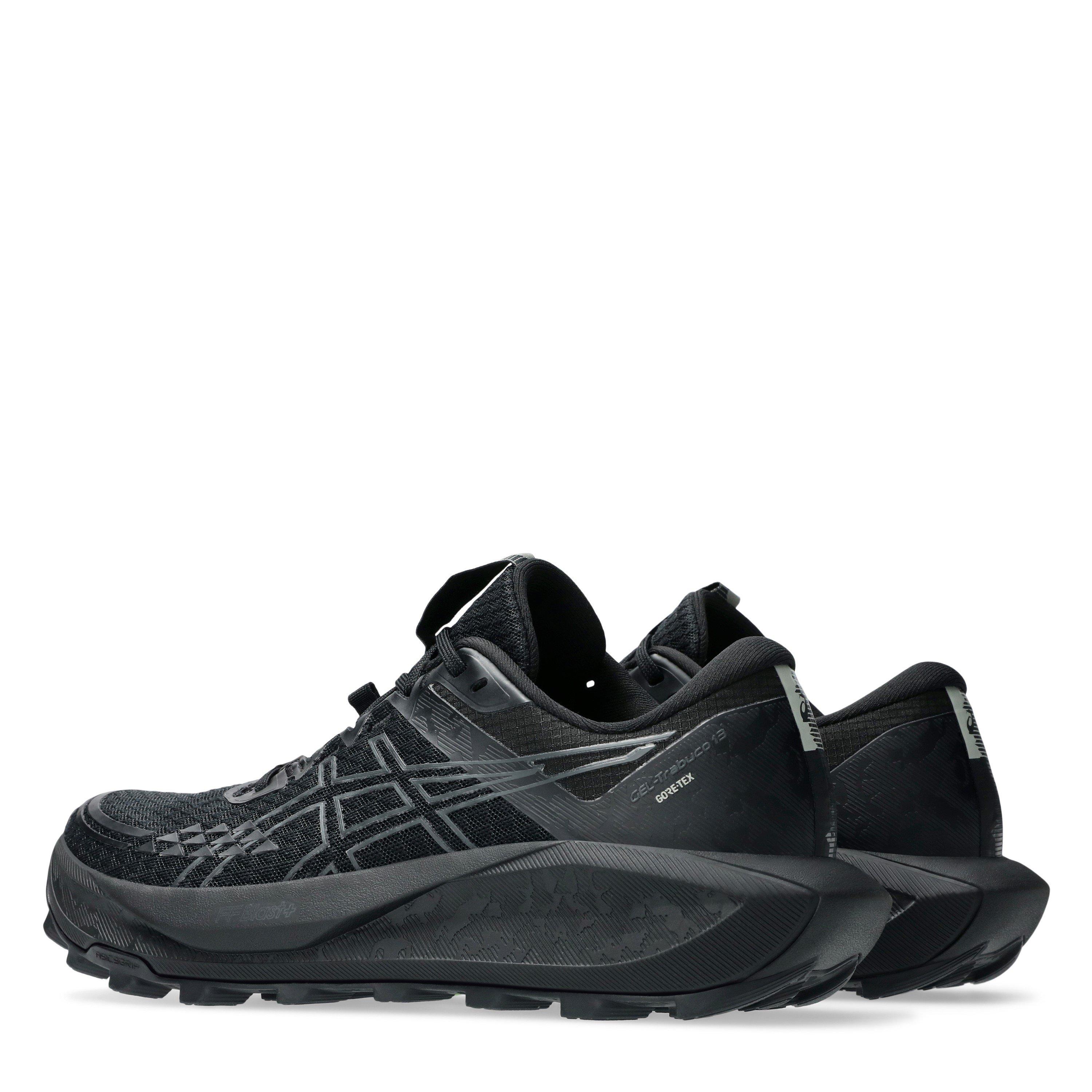 Blk/Grpht Gry - Asics - Gel-Trabuco 13 GTX Womens Trail Running Shoes - 5