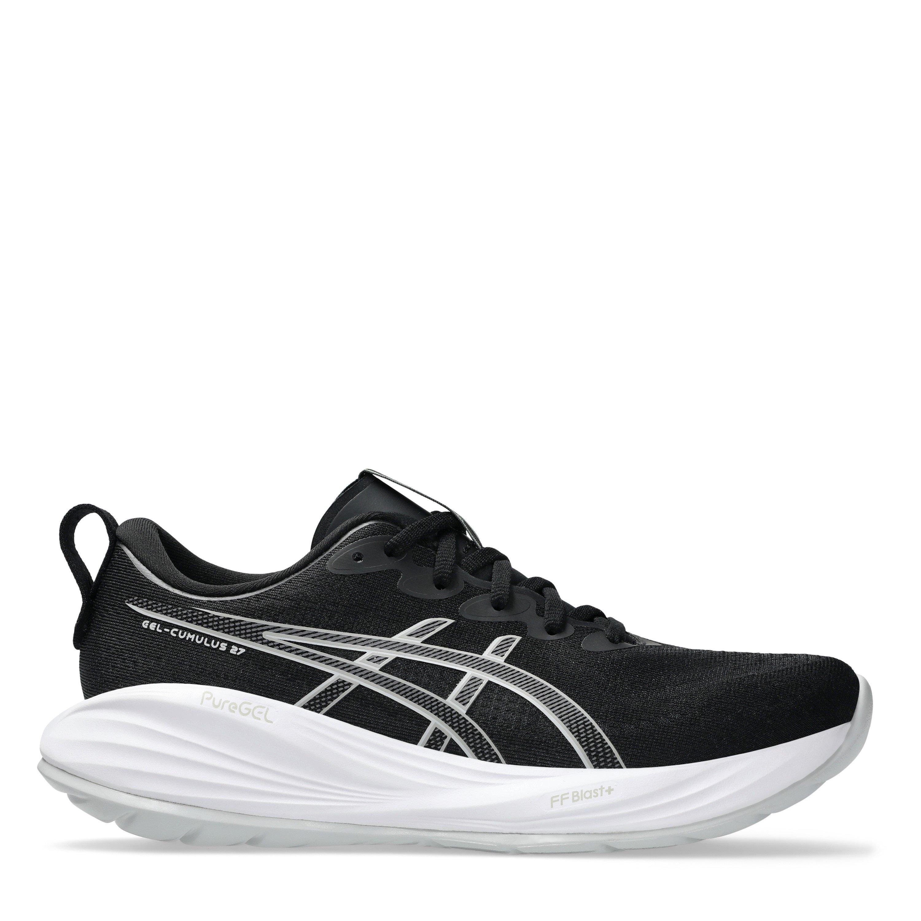 Asics Women's Gel-Cumulus 27 Road Running Shoes - Black/White - 6 (39.5)