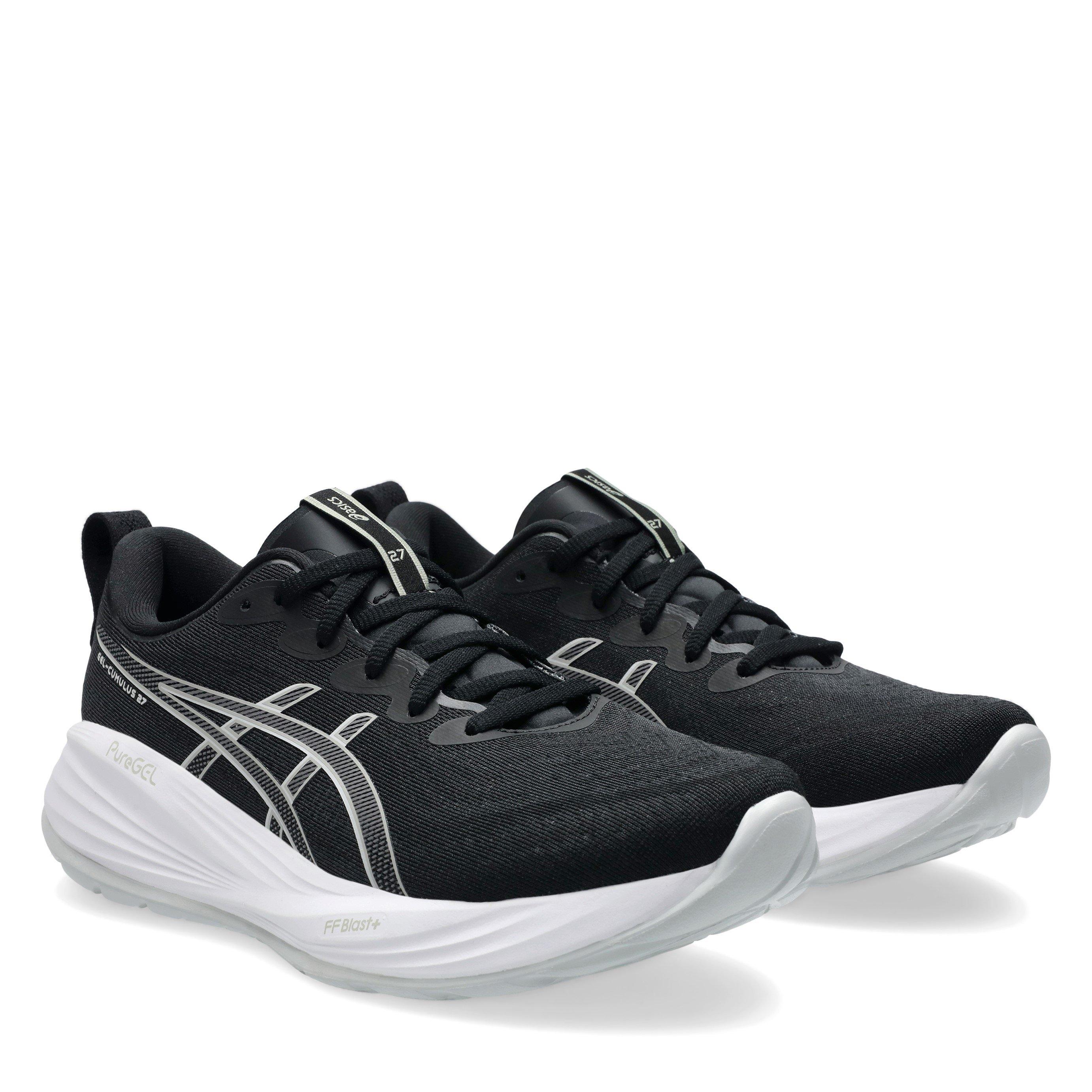 Schwarz/Weiß - Asics - Gel-Cumulus 27 Road Running Shoes Womens - 4