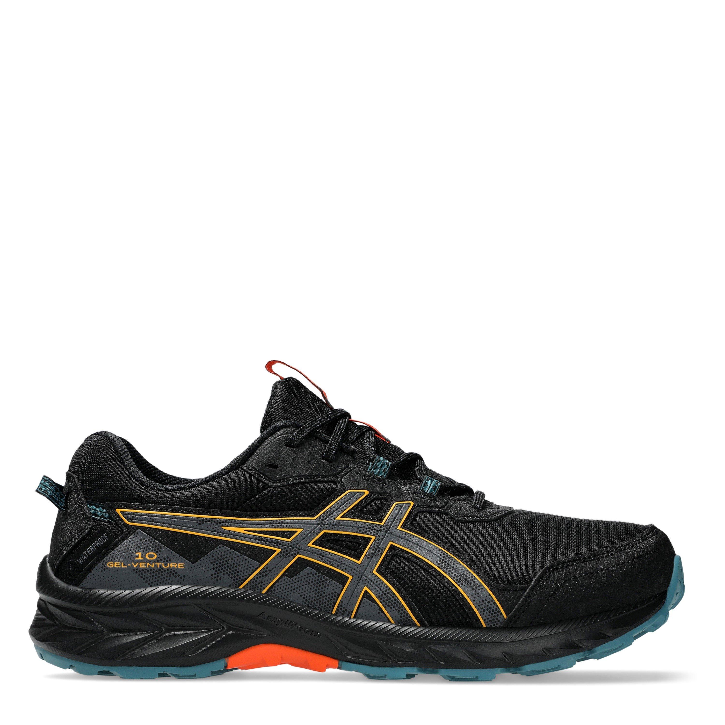 Crno/sive - Asics - Gel-Venture 10 Waterproof Trail Running Shoes Mens - 1